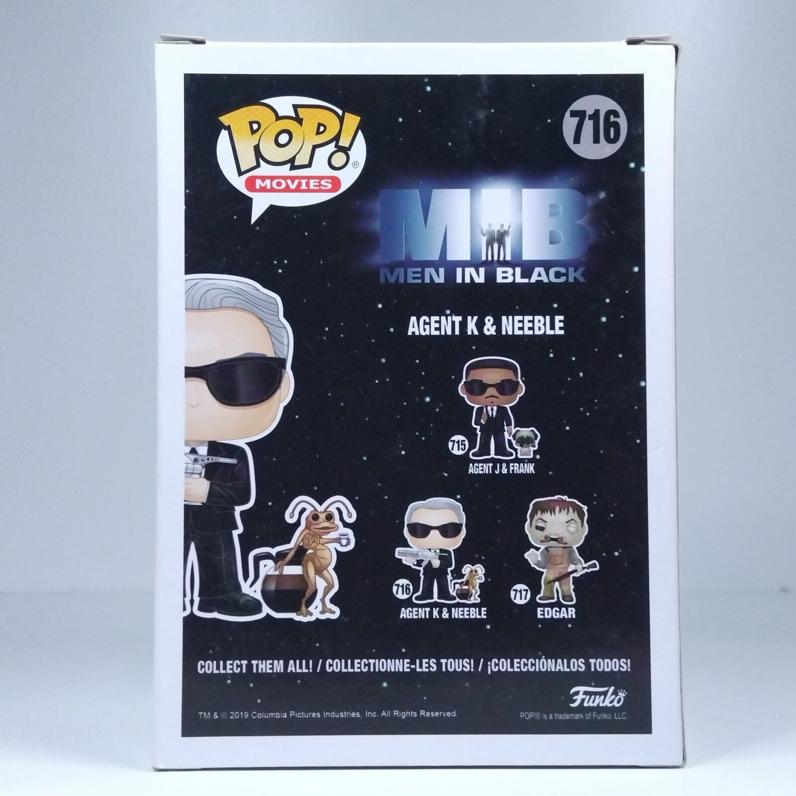 Funko Pop! Movies MIB Men in Black Agent K & Neeble #716