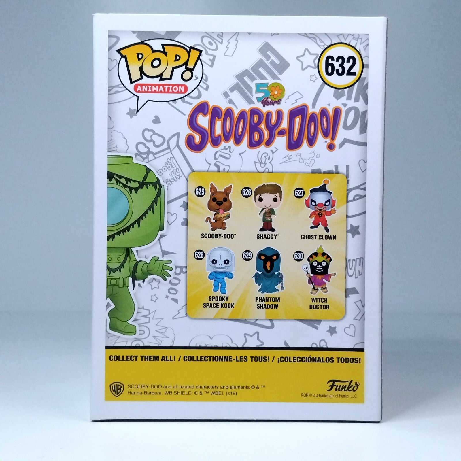 Funko Pop! Animation Scooby-Doo Captain Cutler Glows Exclusive #632