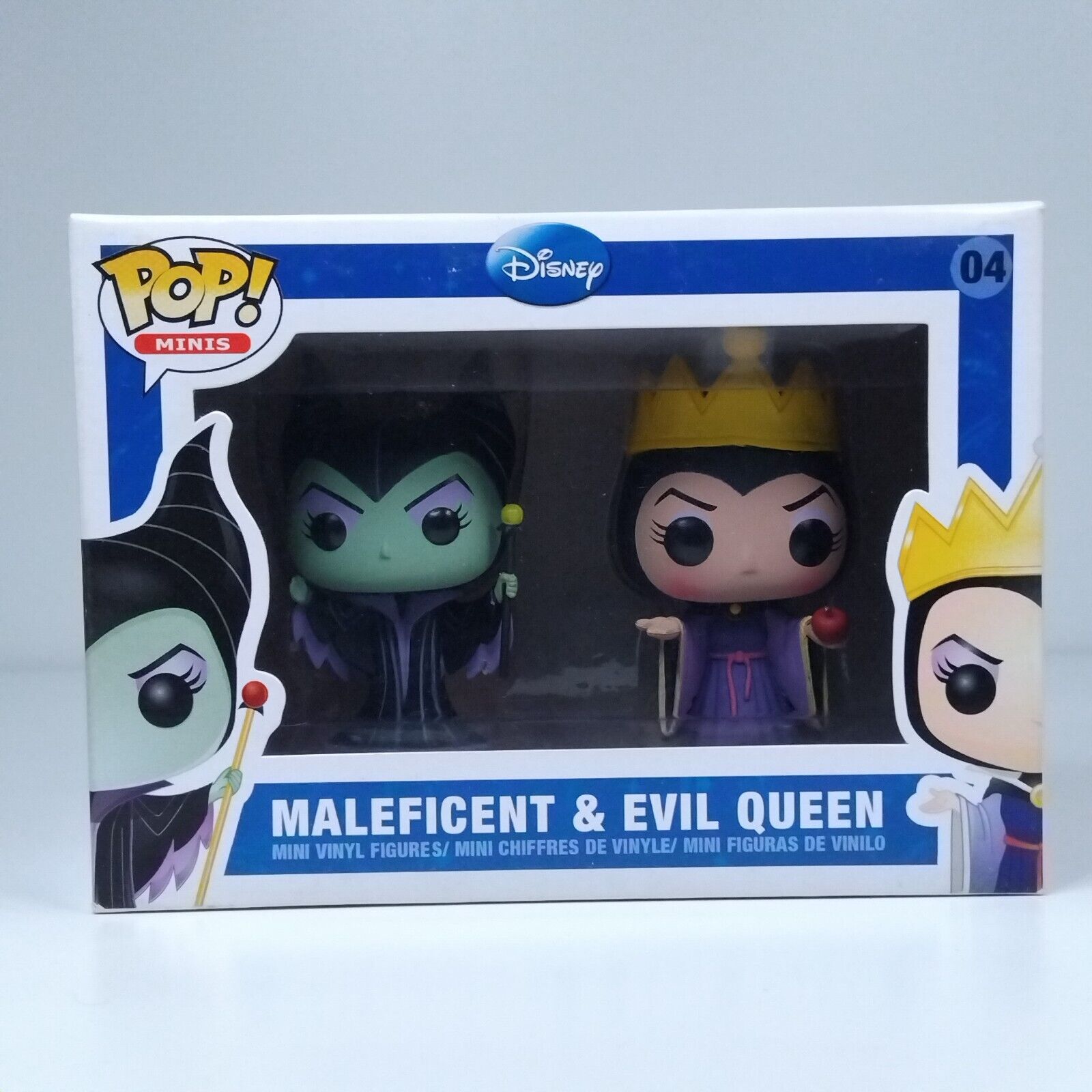 Funko Pop! Minis Disney Maleficent & Evil Queen 2 Pack #04