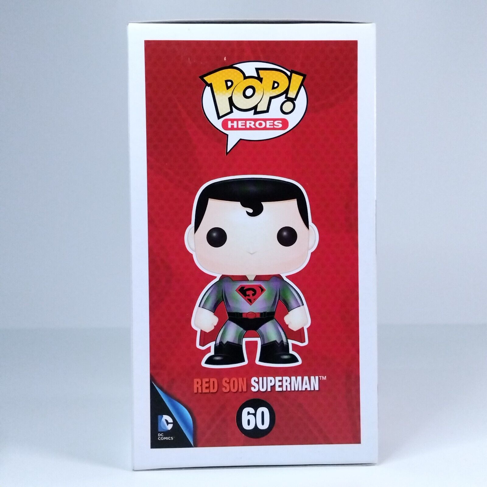 Funko Pop! DC Heroes Red Son Superman Midtown Comics Exclusive #60