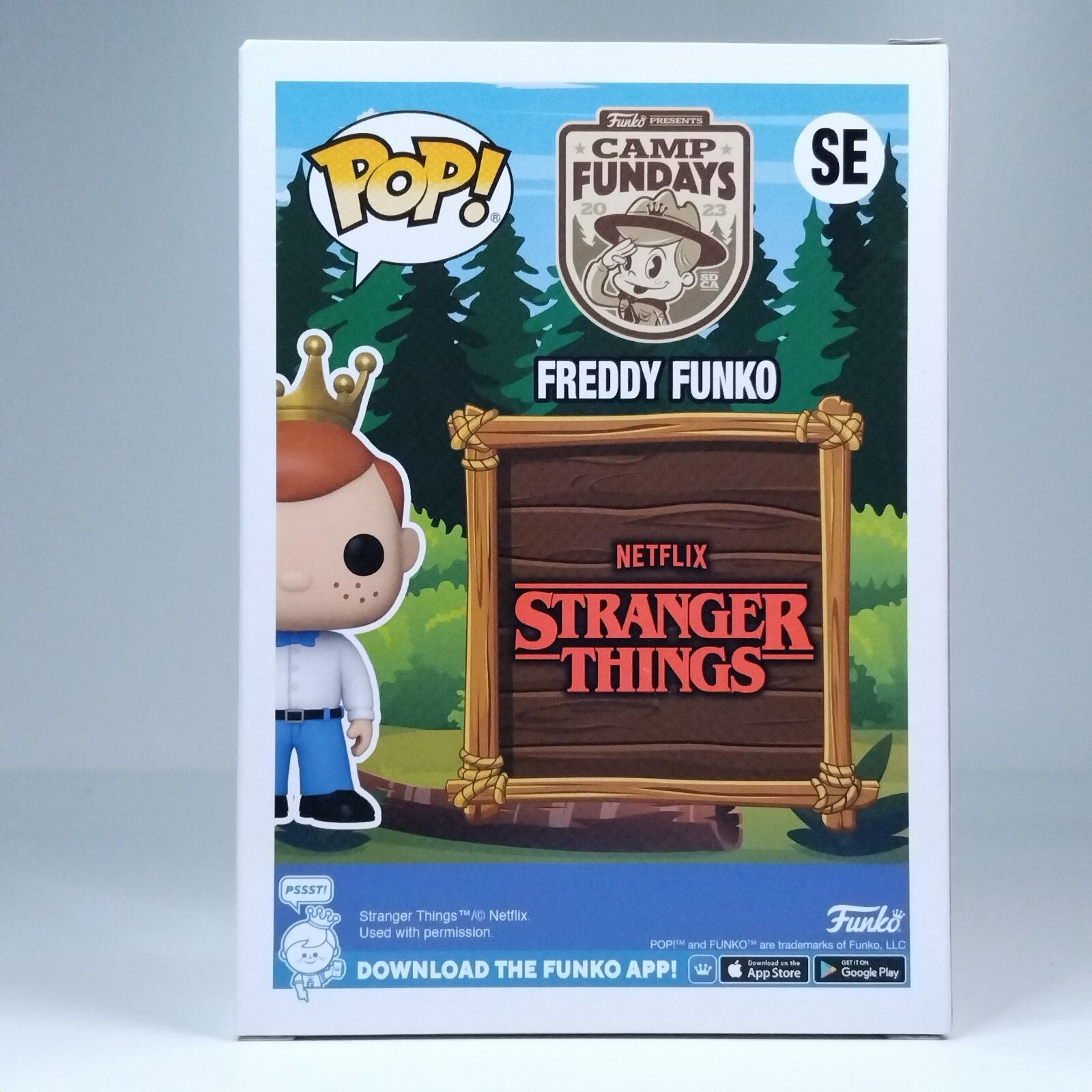 Funko Pop! TV Stranger Things Freddy Funko as Hopper 2,500 Pcs #SE