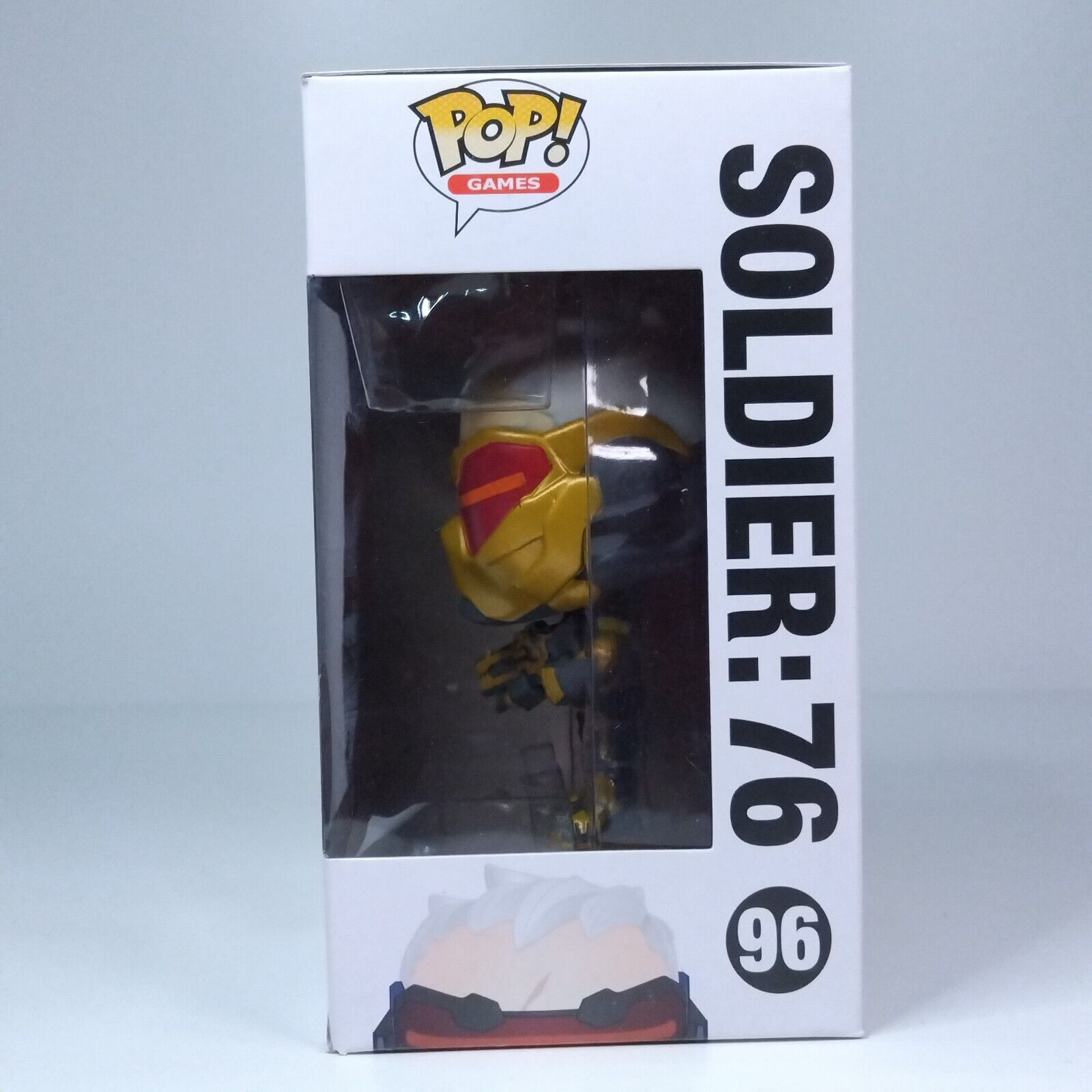 Funko Pop! Games Overwatch Soldier:76 Gold Blizzard Exclusive #96