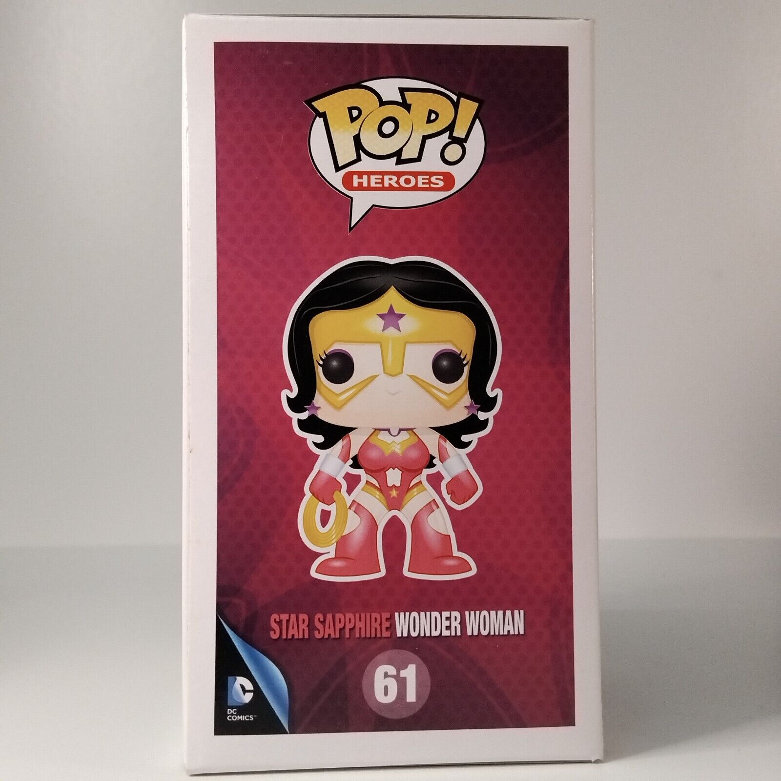 Funko Pop! DC Heroes Star Sapphire Wonder Woman #61 BOX DAMAGE