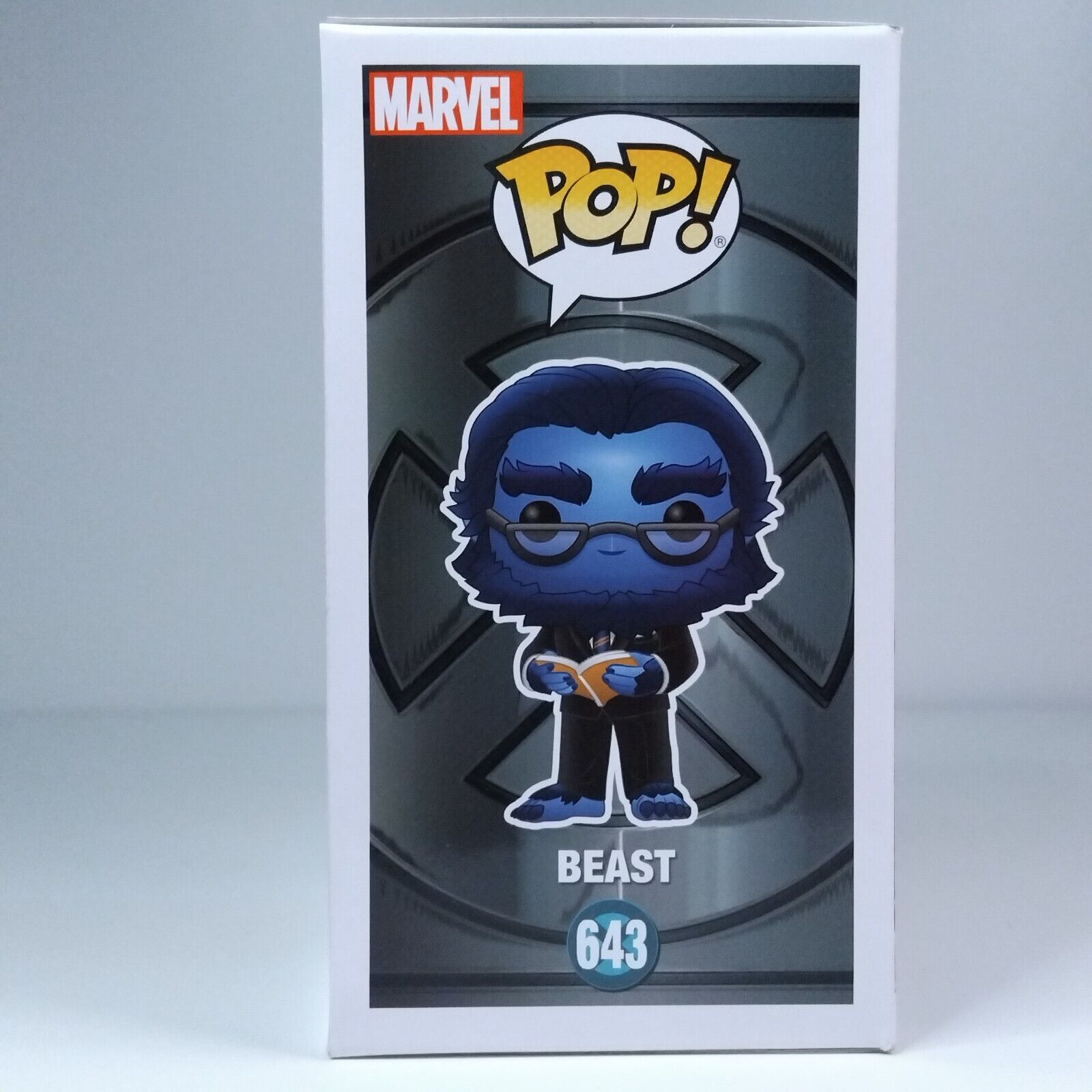 Funko Pop! X-Men Beast Signed Nicholas Hoult COA #643 WS