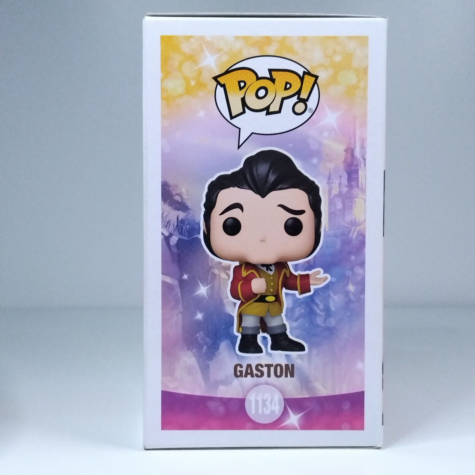 Funko Pop! Disney Beauty and the Beast Gaston Signed Luke Evans COA #1134 WS