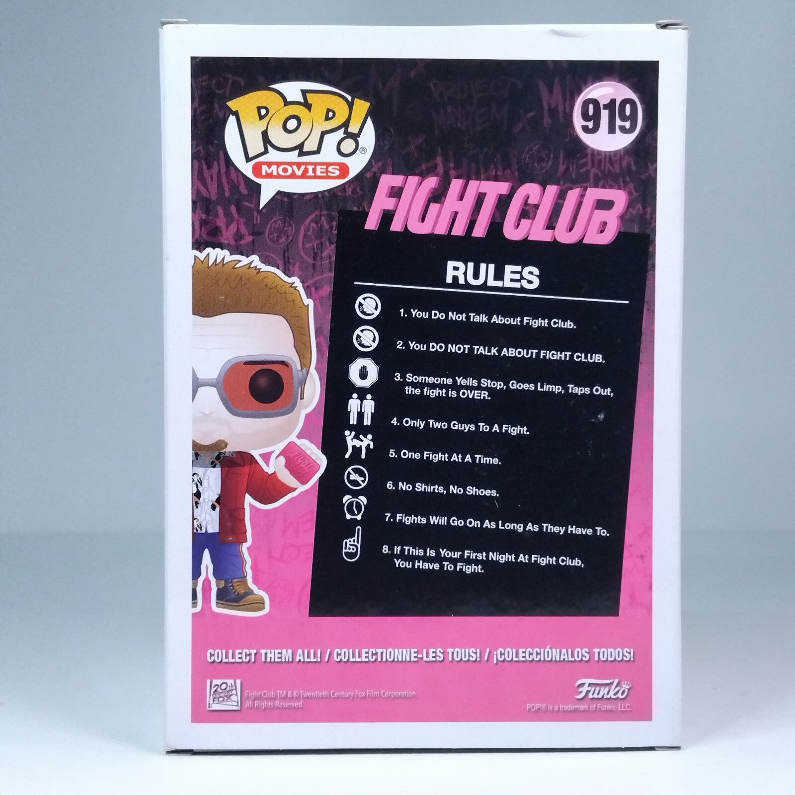 Funko Pop! Movies Fight Club Tyler Durden #919