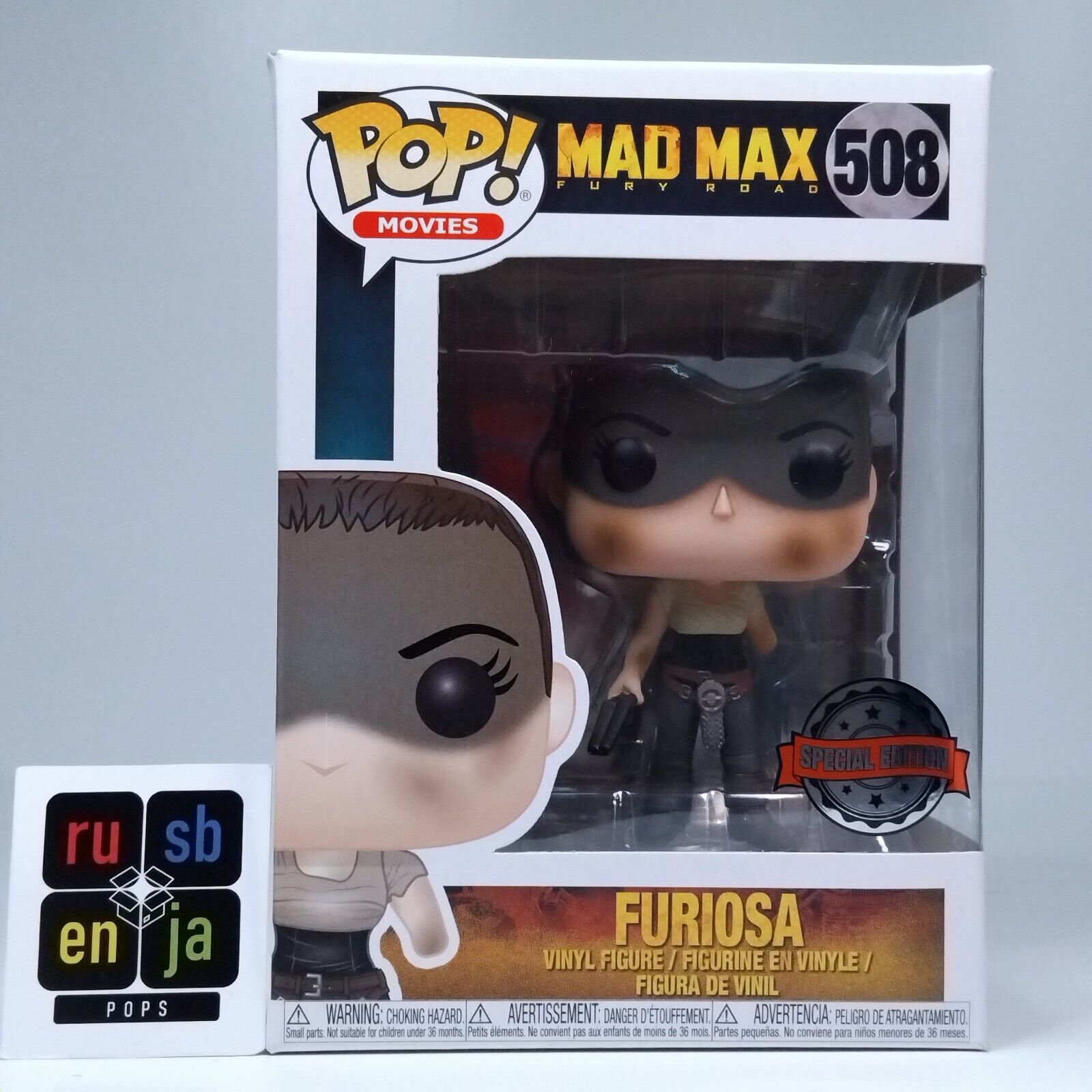 Funko Pop! Movies Mad Max Fury Road Furiosa Special Edition #508
