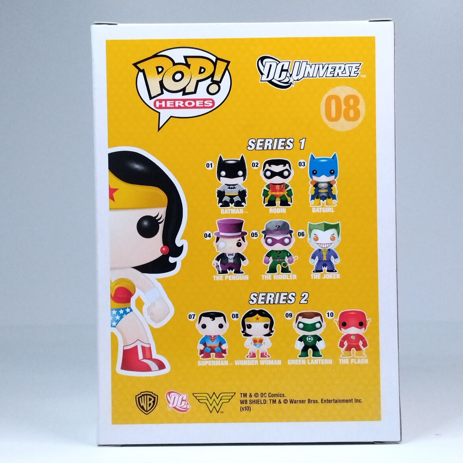 Funko Pop! DC Heroes Universe Wonder Woman Black & White B&W 240 Pcs #08
