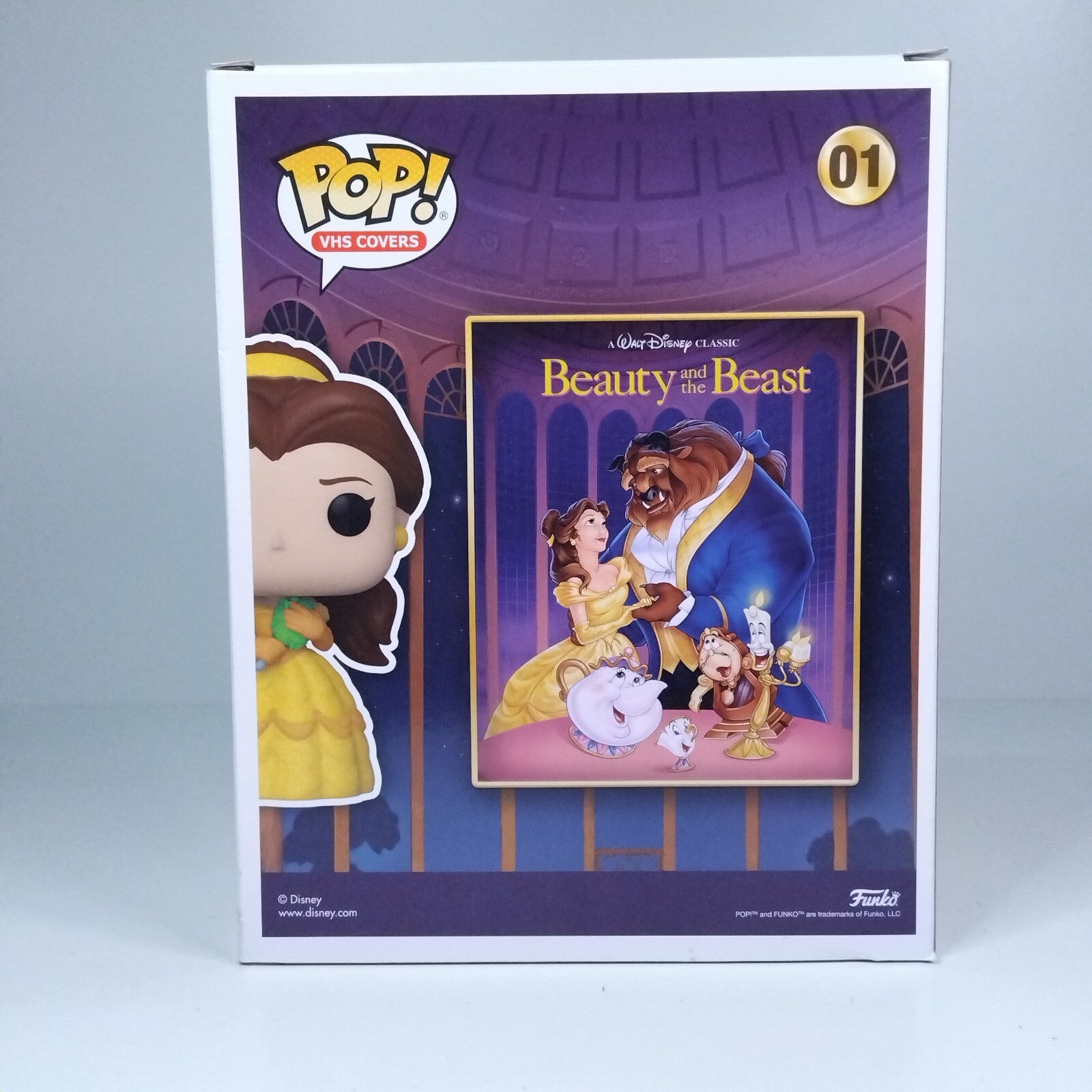 Funko Pop! Disney VHS Covers Beauty and the Beast Belle Special Edition #01