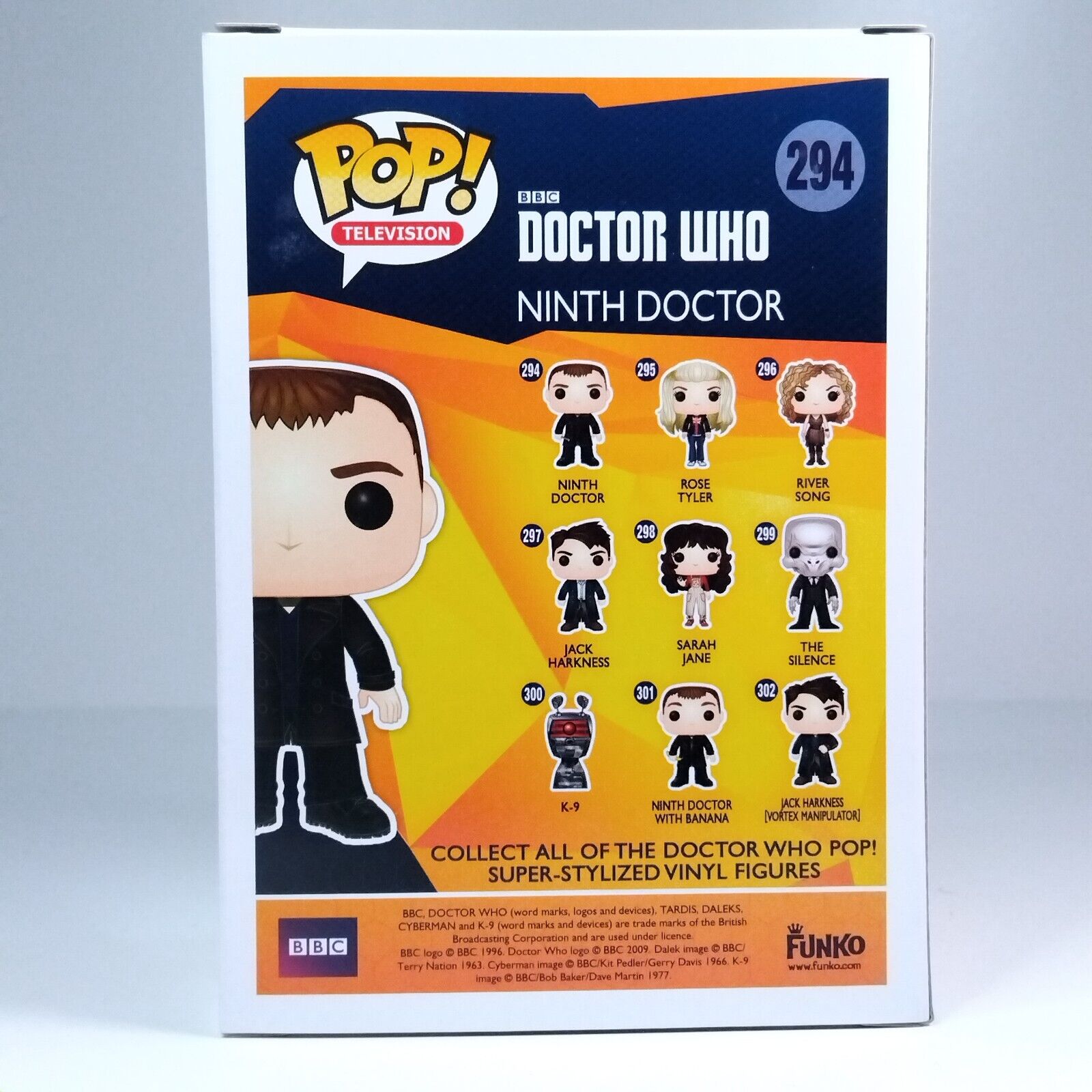 Funko Pop! TV Doctor Who Ninth Doctor #294