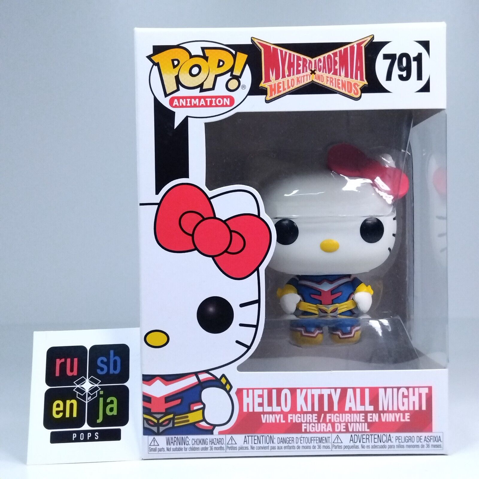 Funko Pop! Anime Hello Kitty x MHA My Hero Academia Hello Kitty All Might #791