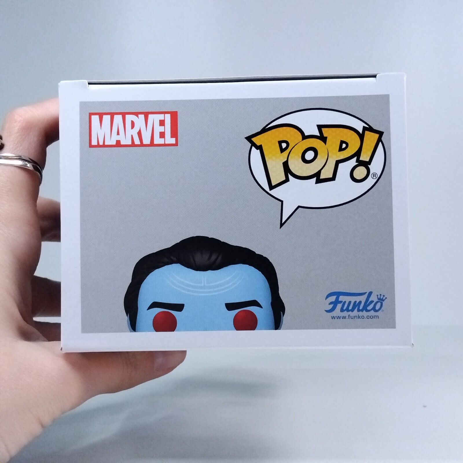 Funko Pop! Marvel Frost Giant Loki Signed Matt Damon COA #1269 WS