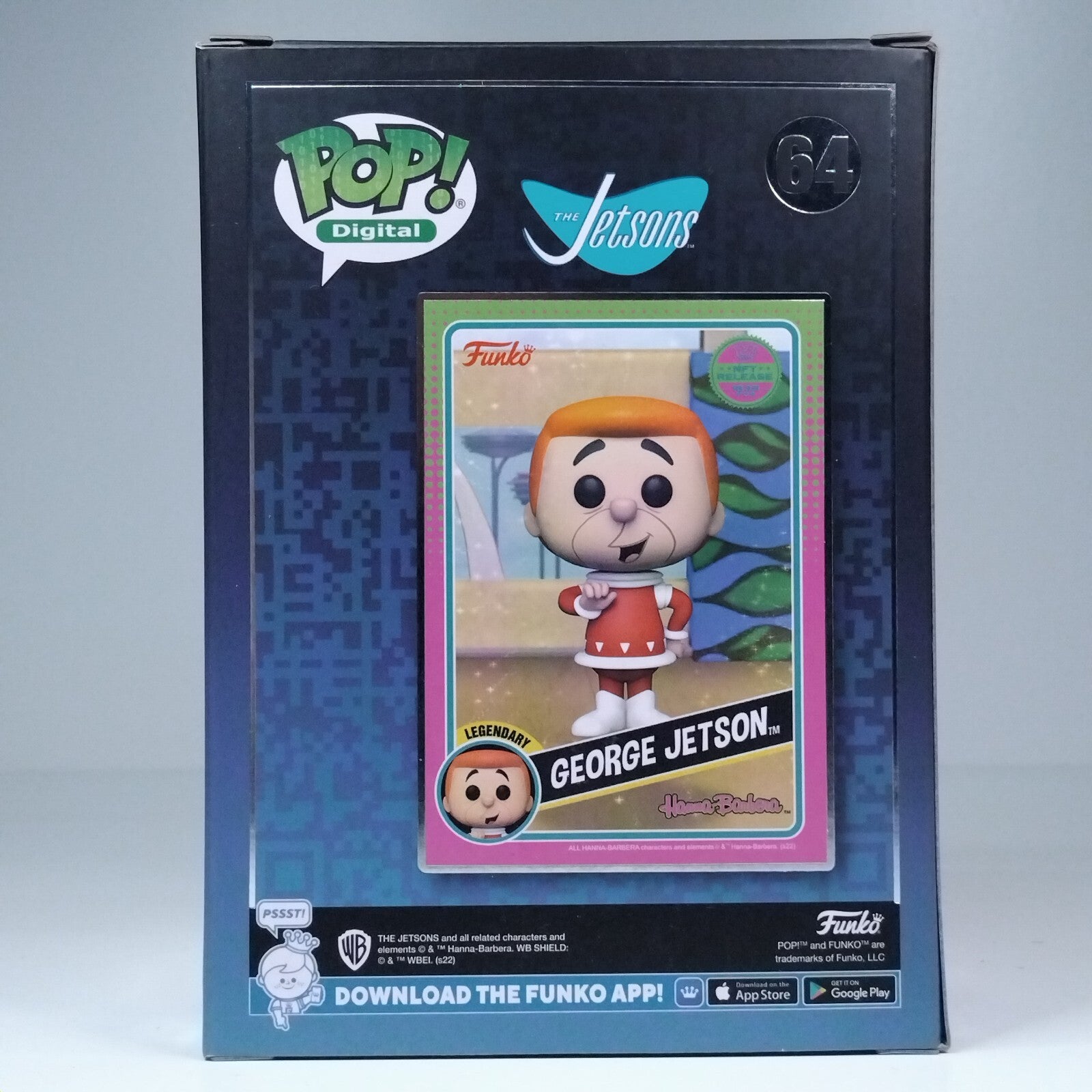 Funko Pop! Digital Animation The Jetsons George Jetson 1,635 Pcs #64