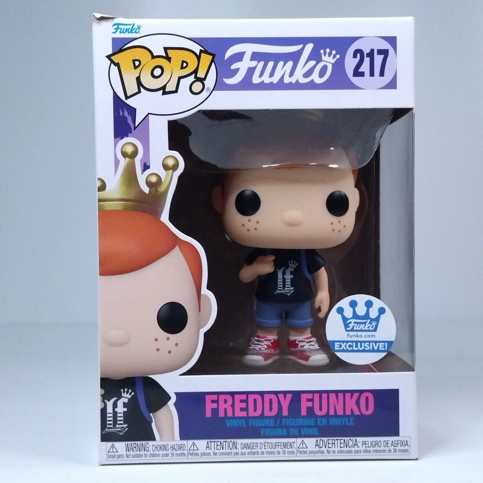 Funko Pop! Freddy Funko Loungefly Exclusive #217 BOX DAMAGE