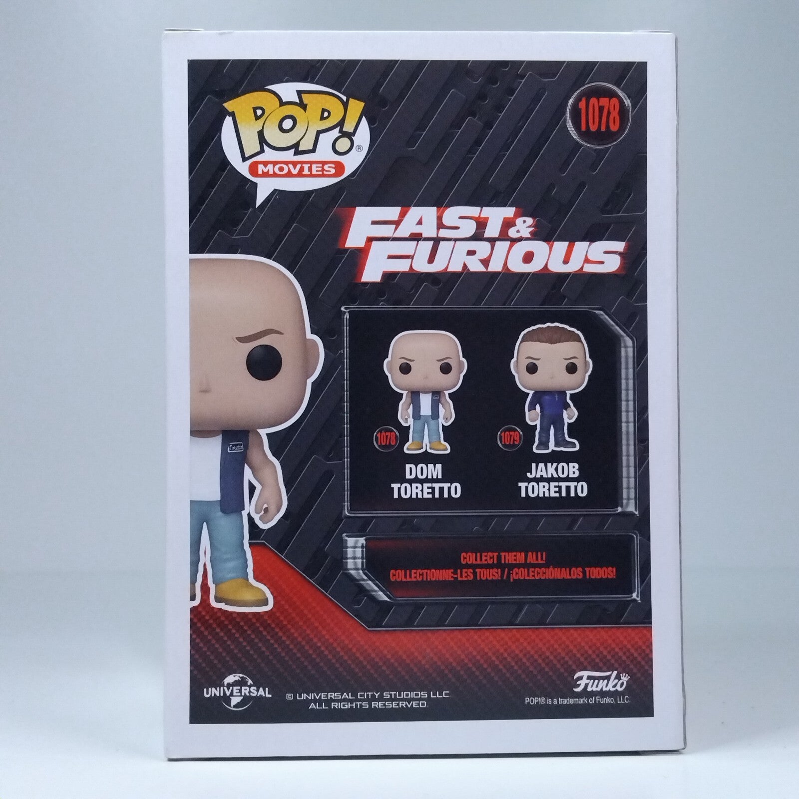 Funko Pop! Movies Fast & Furious Dom Toretto #1078