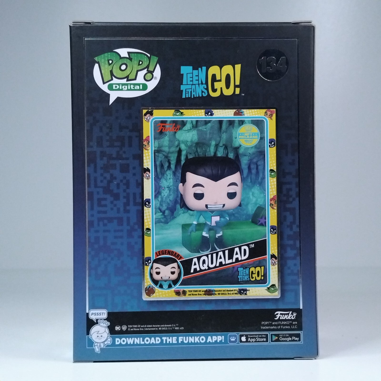 Funko Pop! Digital Animation DC Heroes Teen Titans Go! Aqualad 1,800 Pcs #134