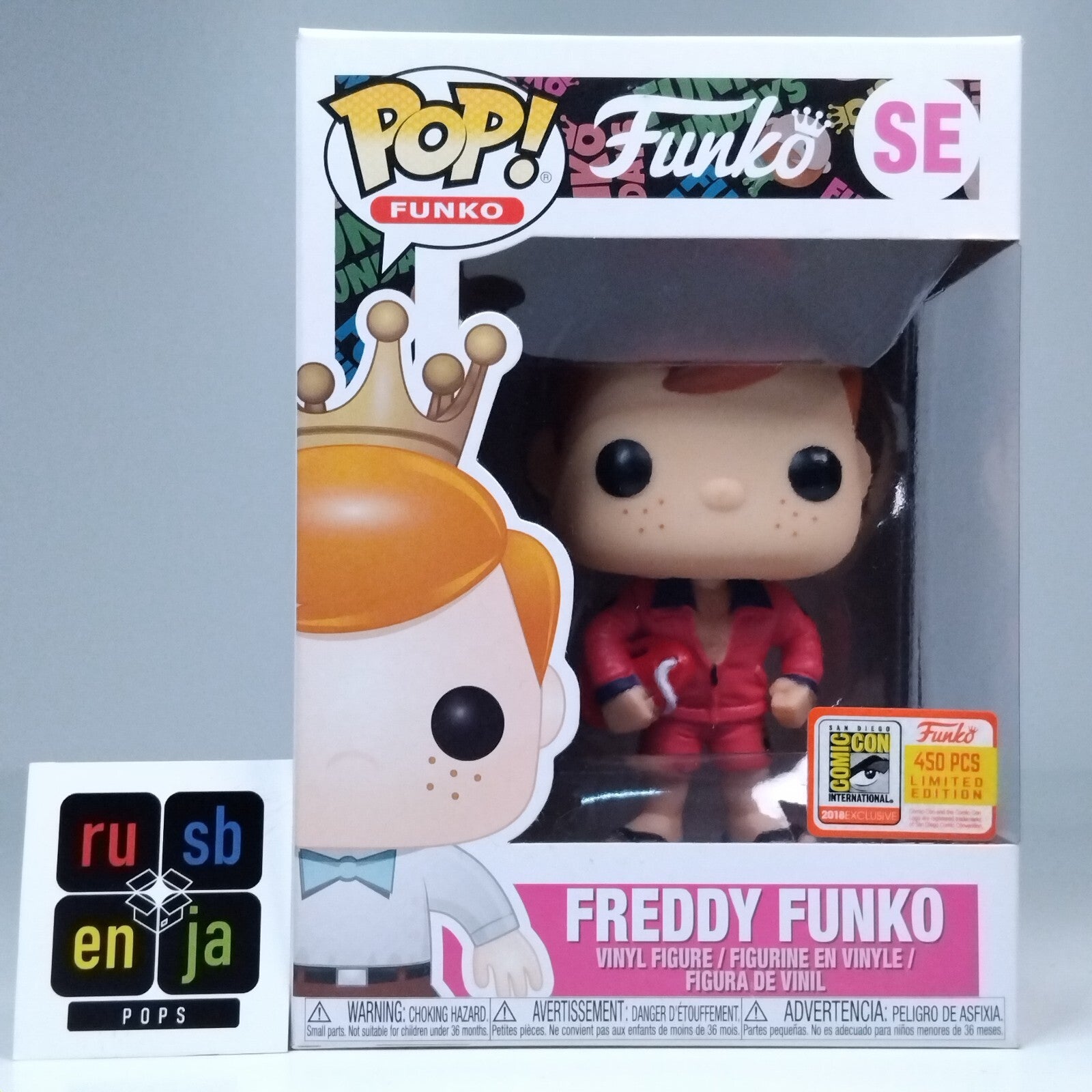 Funko Pop! TV Baywatch Freddy Funko 450 Pcs Limited Edition #SE