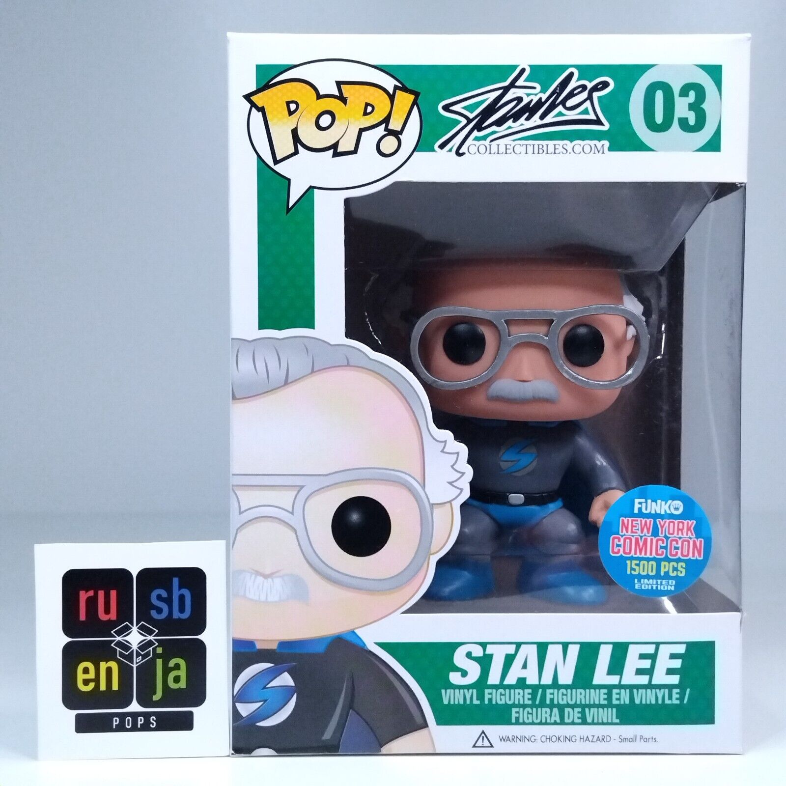 Funko Pop! Marvel Stan Lee in Superhero Costume NYCC 1,500 Pcs #03