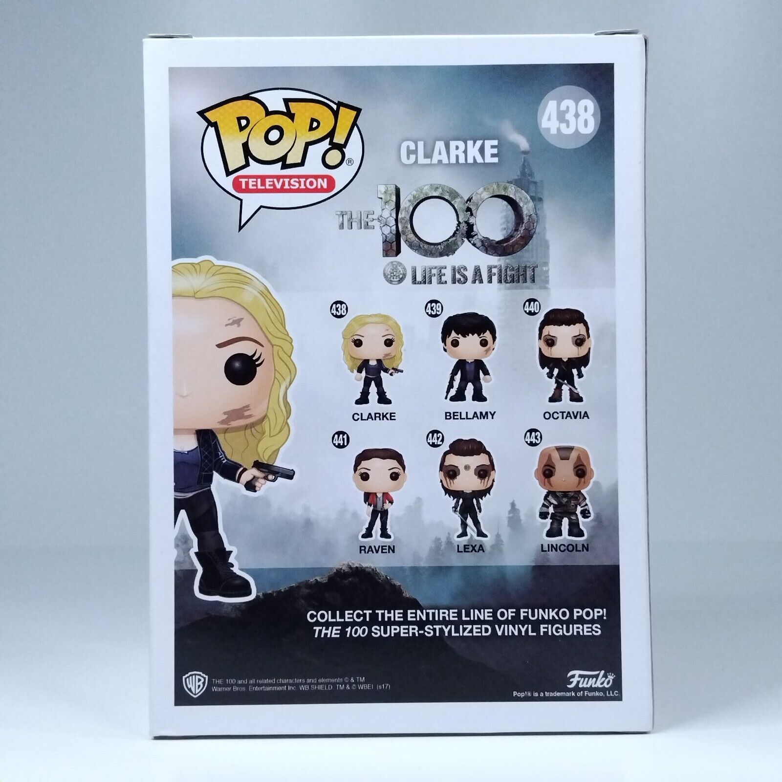 Funko Pop! TV The 100 Clarke Signed Paige Turco with C/Name & Quote COA #438 WS