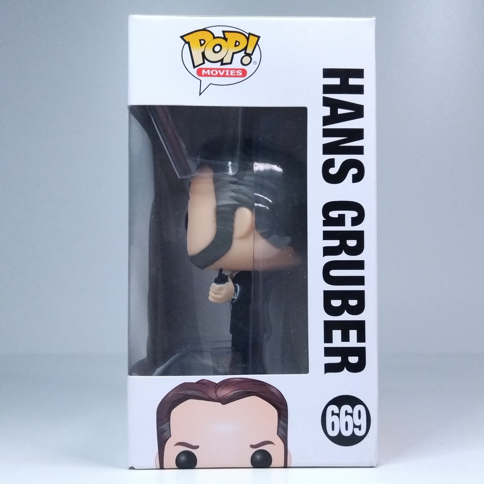 Funko Pop! Movies Die Hard Hans Gruber #669 BOX DAMAGE