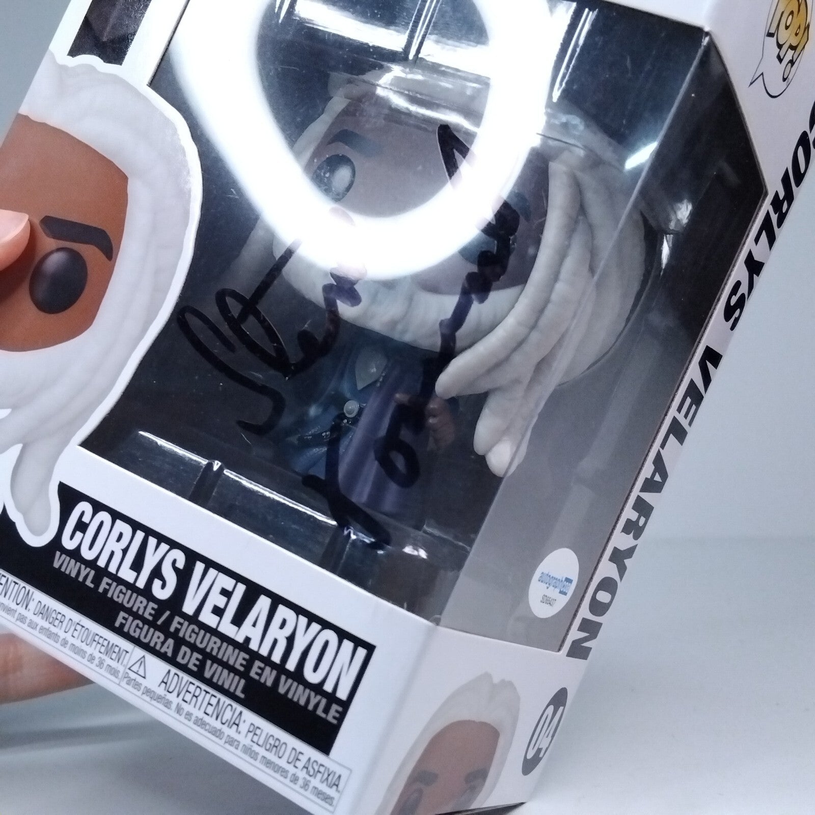 Funko Pop! TV House of Dragon Corlys Velaryon Signed Steve Toussaint #04 WS