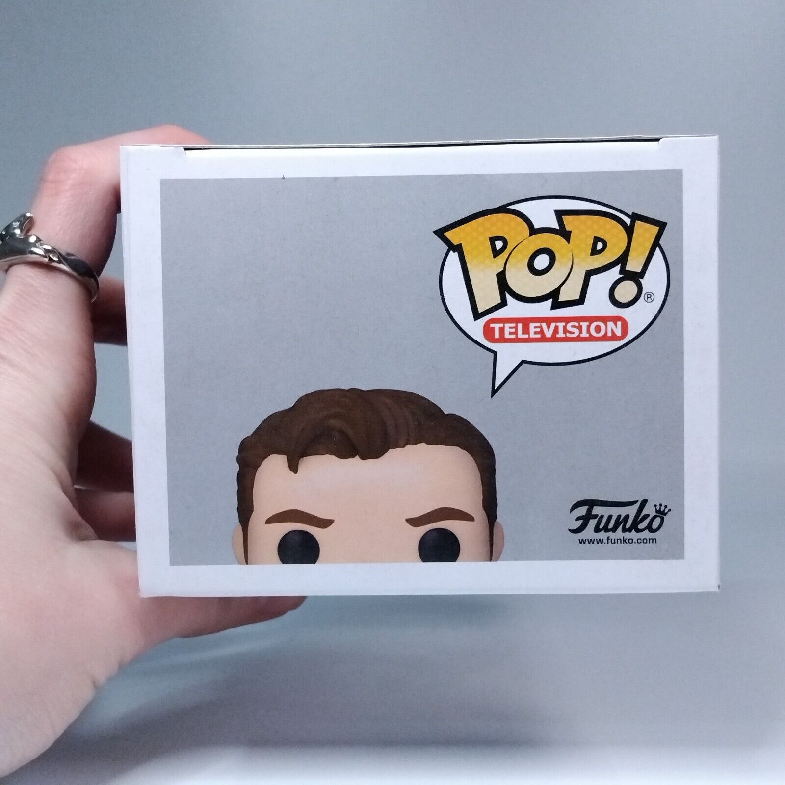 Funko Pop! TV Star Trek Captain Kirk Signed Paul Wesley COA #1138 WS