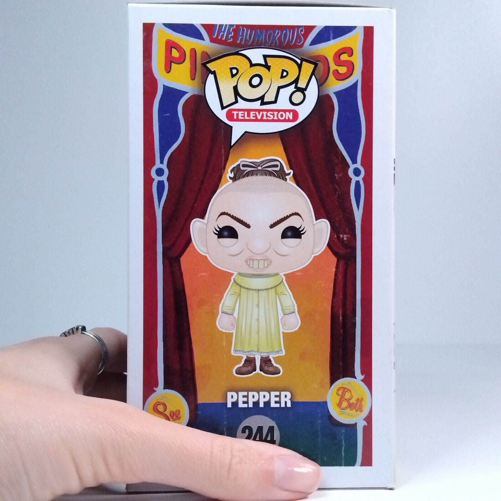 Funko Pop! TV American Horror Story Pepper Signed Naomi Grossman FADED BOX #244