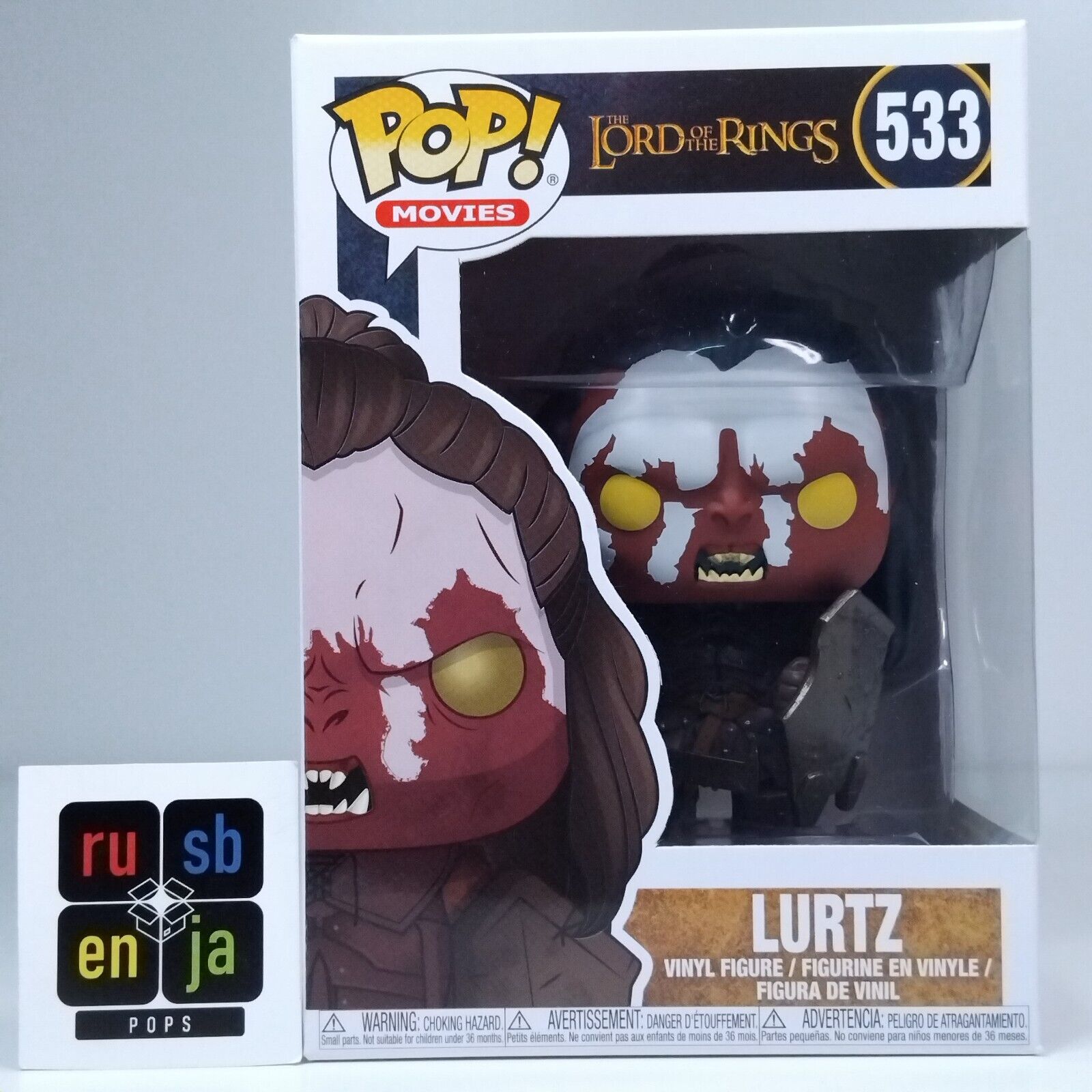 Funko Pop! Movies Lord of the Rings Lurtz #533