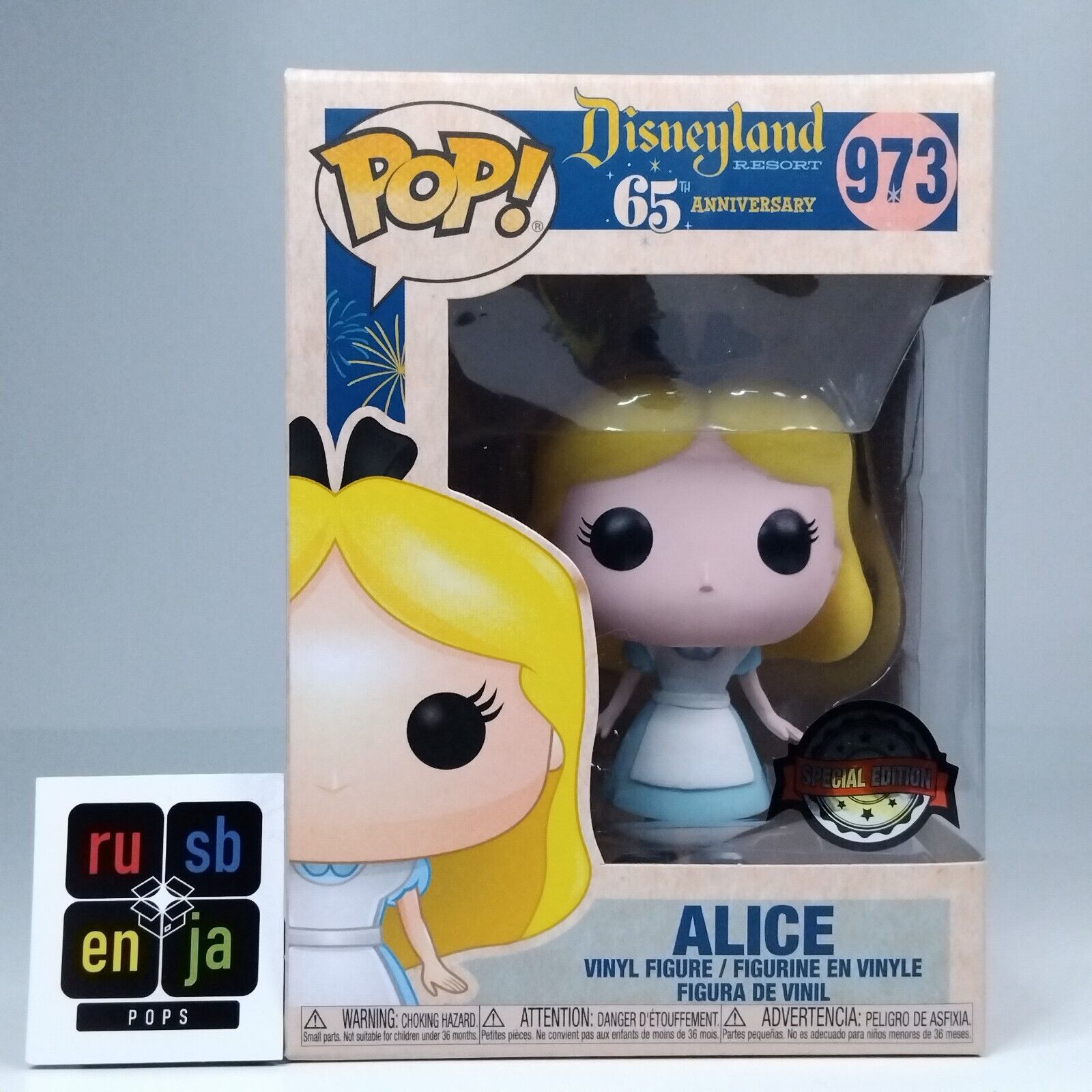 Funko Pop! Disney Alice in Wonderland Special Edition #973