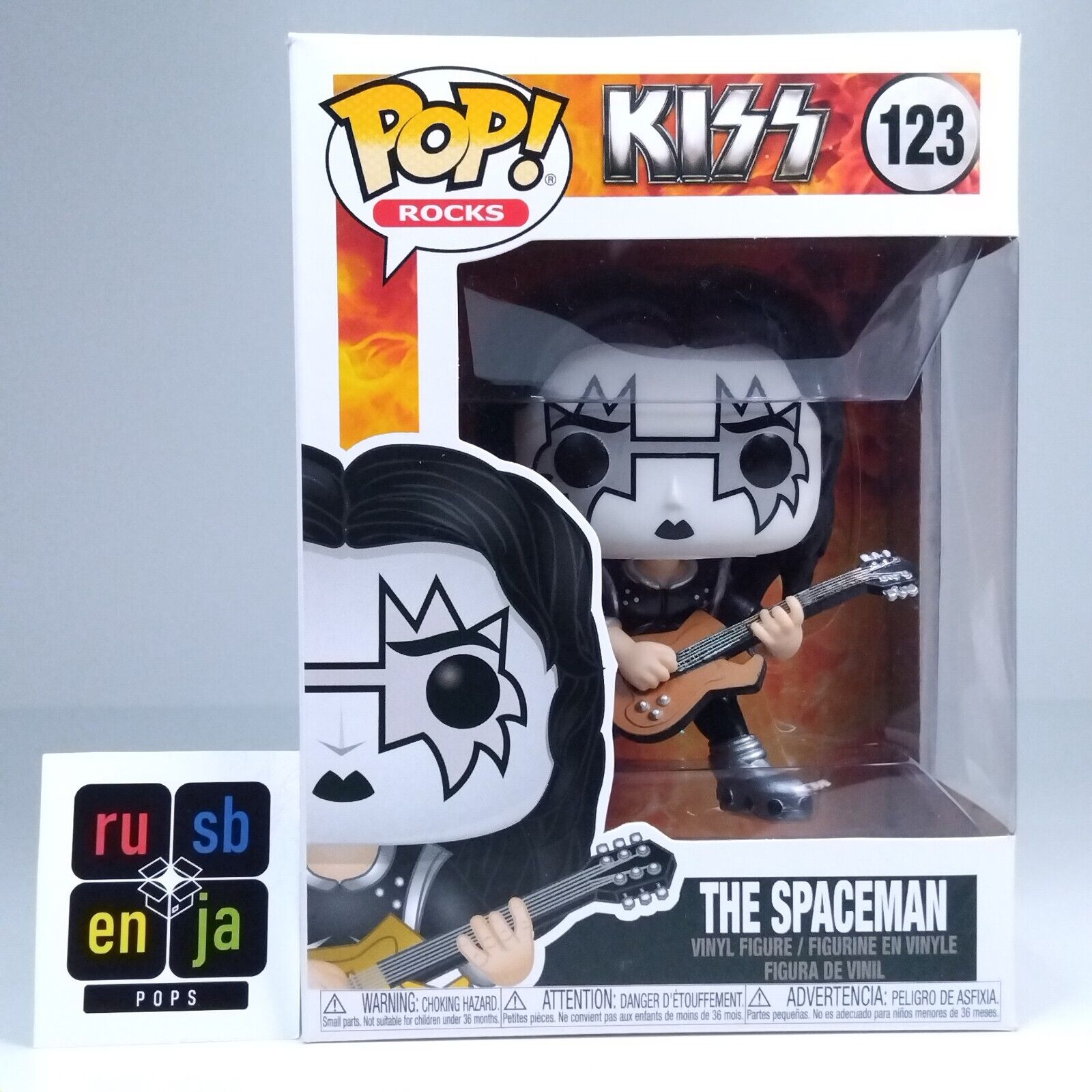 Funko Pop! Rocks Music Kiss The Spaceman #123