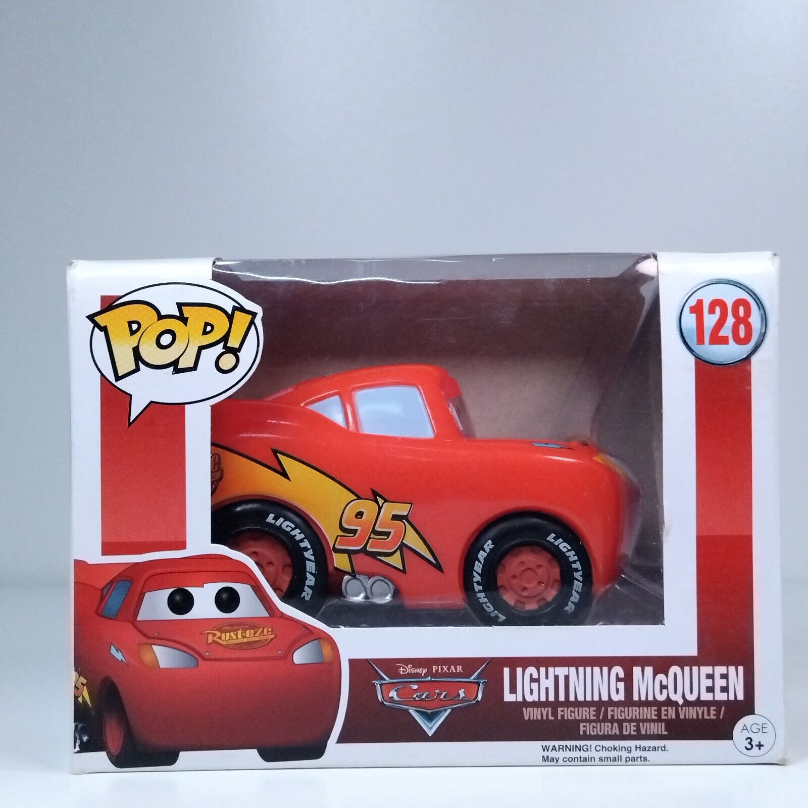 Funko Pop! Disney Cars Lightning McQueen #128