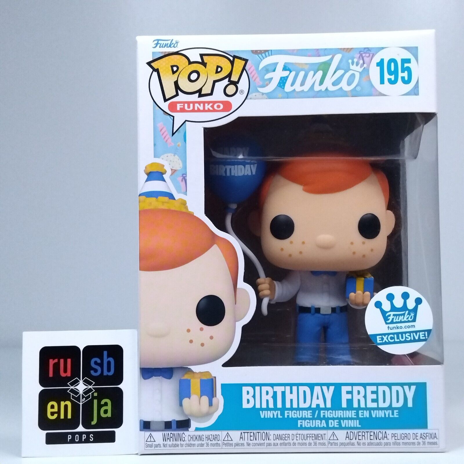 Funko Pop! Freddy Funko Birthday Freddy Exclusive #195