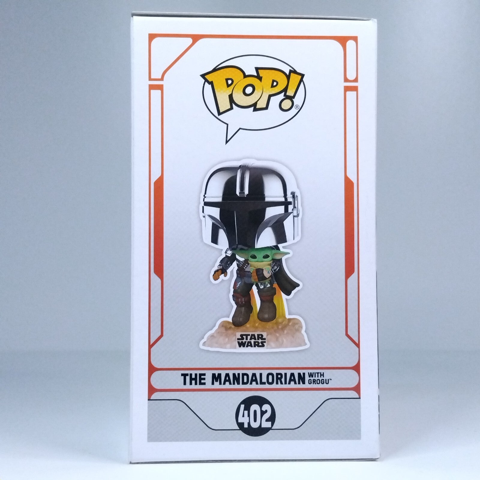 Funko Pop! Star Wars The Mandalorian with Grogu & Pin Amazon Exclusive #402