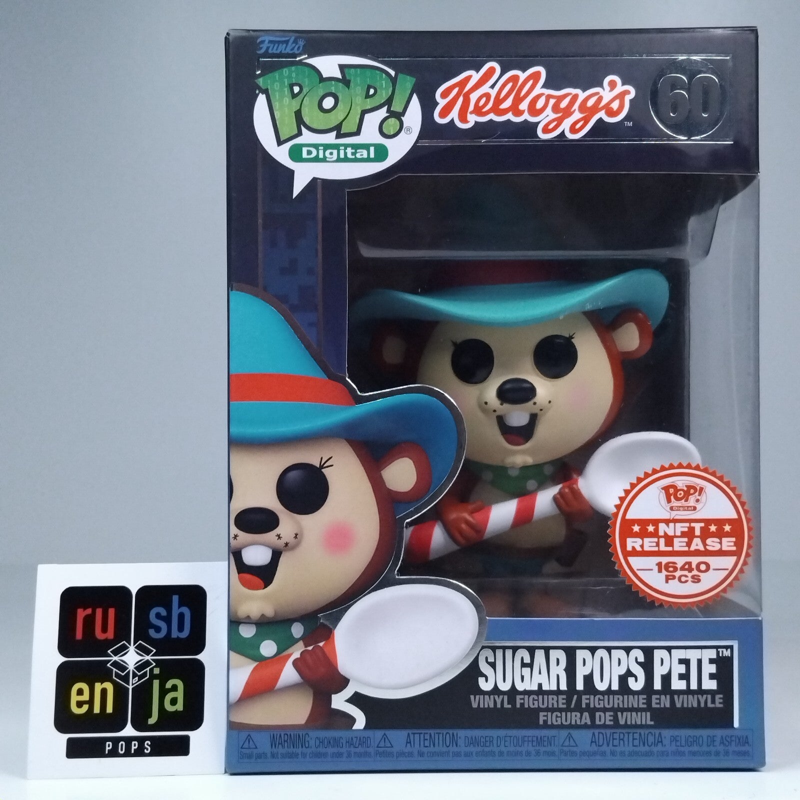 Funko Pop! Digital Ad Icons Kellogg's Sugar Pops Pete 1,640 Pcs #60