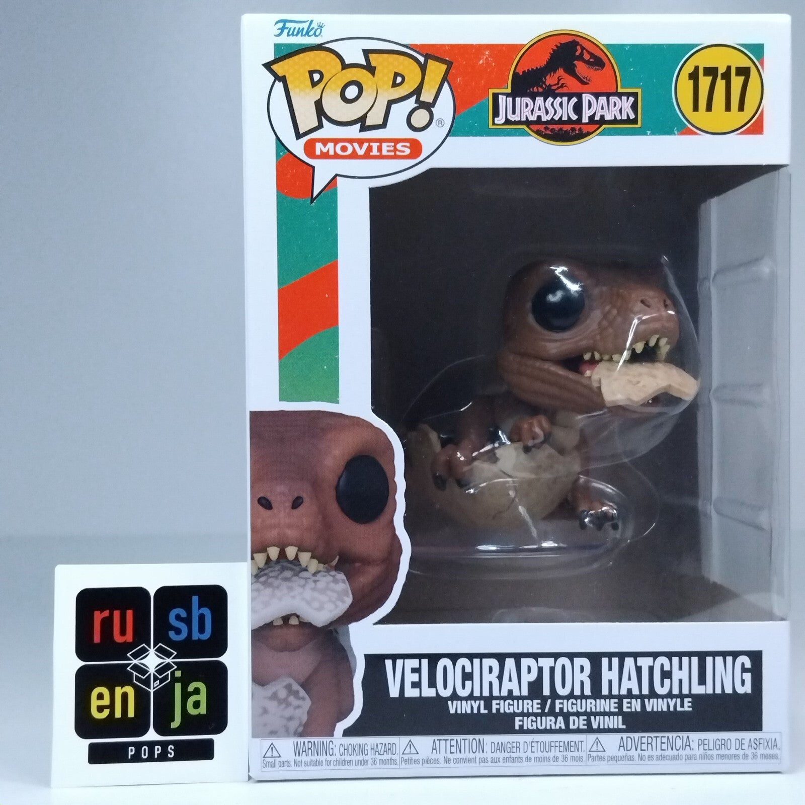 Funko Pop! Movies Jurassic Park Velociraptor Hatchling #1717