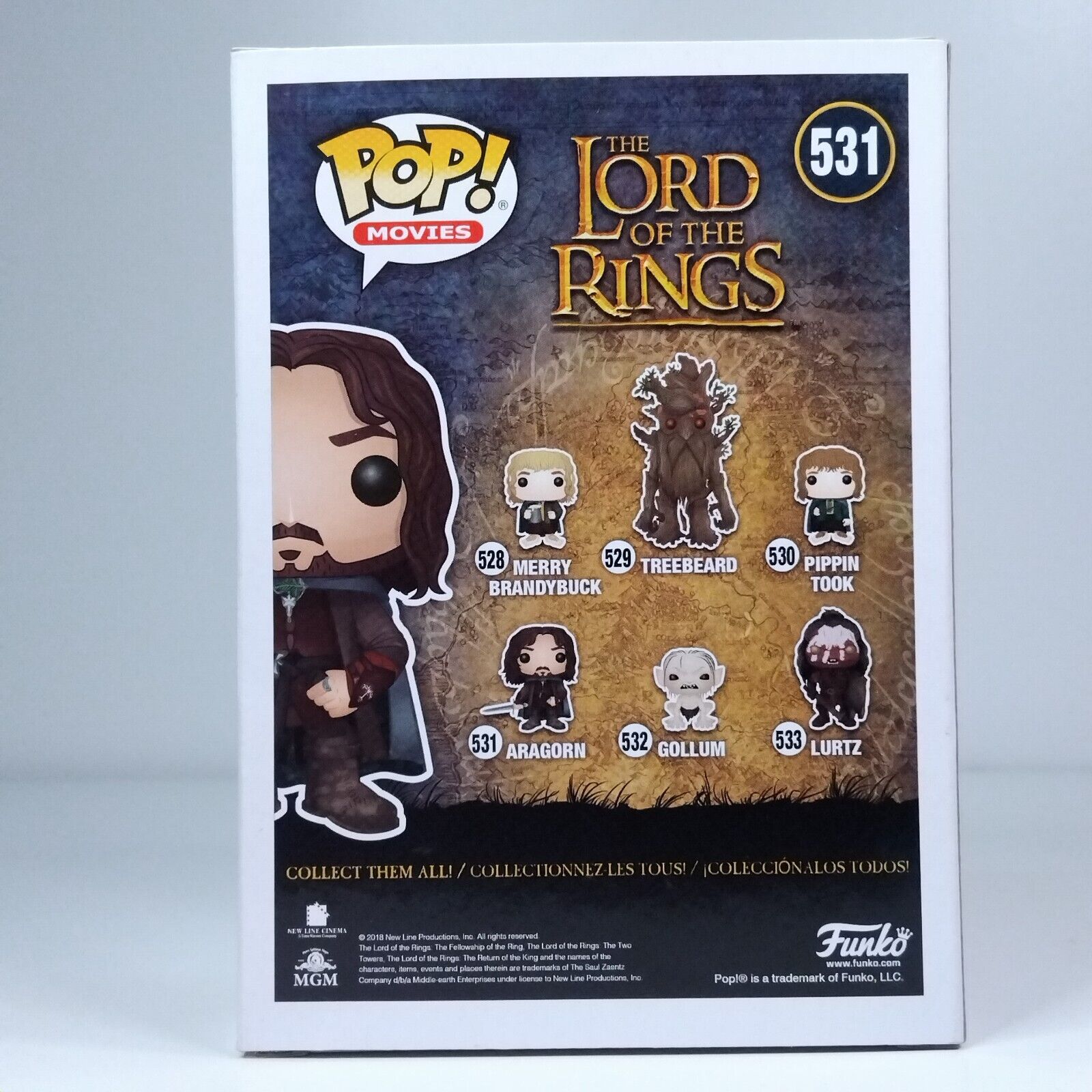 Funko Pop! Movies Lord of the Rings Aragorn #531