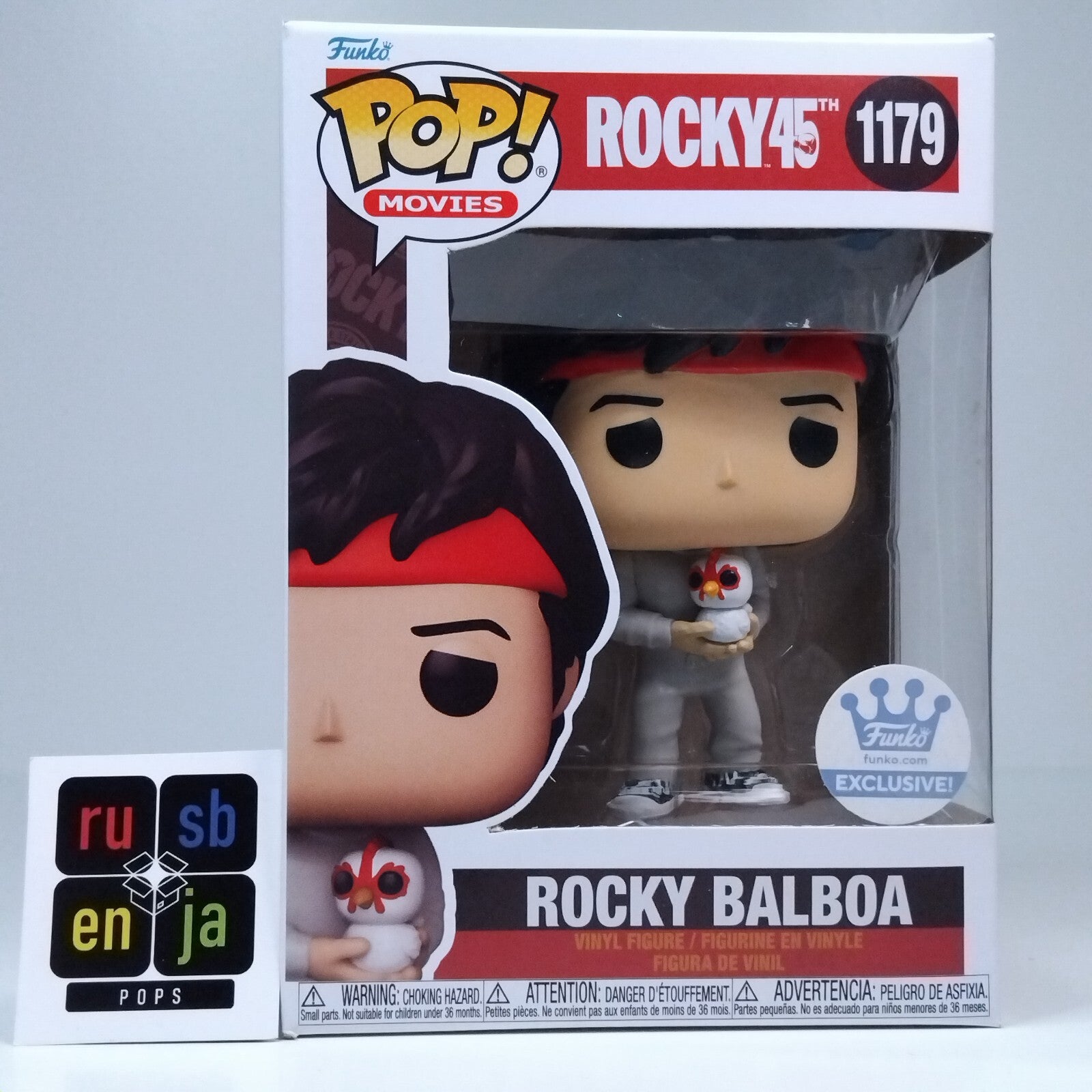 Funko Pop! Movies Rocky Balboa Exclusive #1179