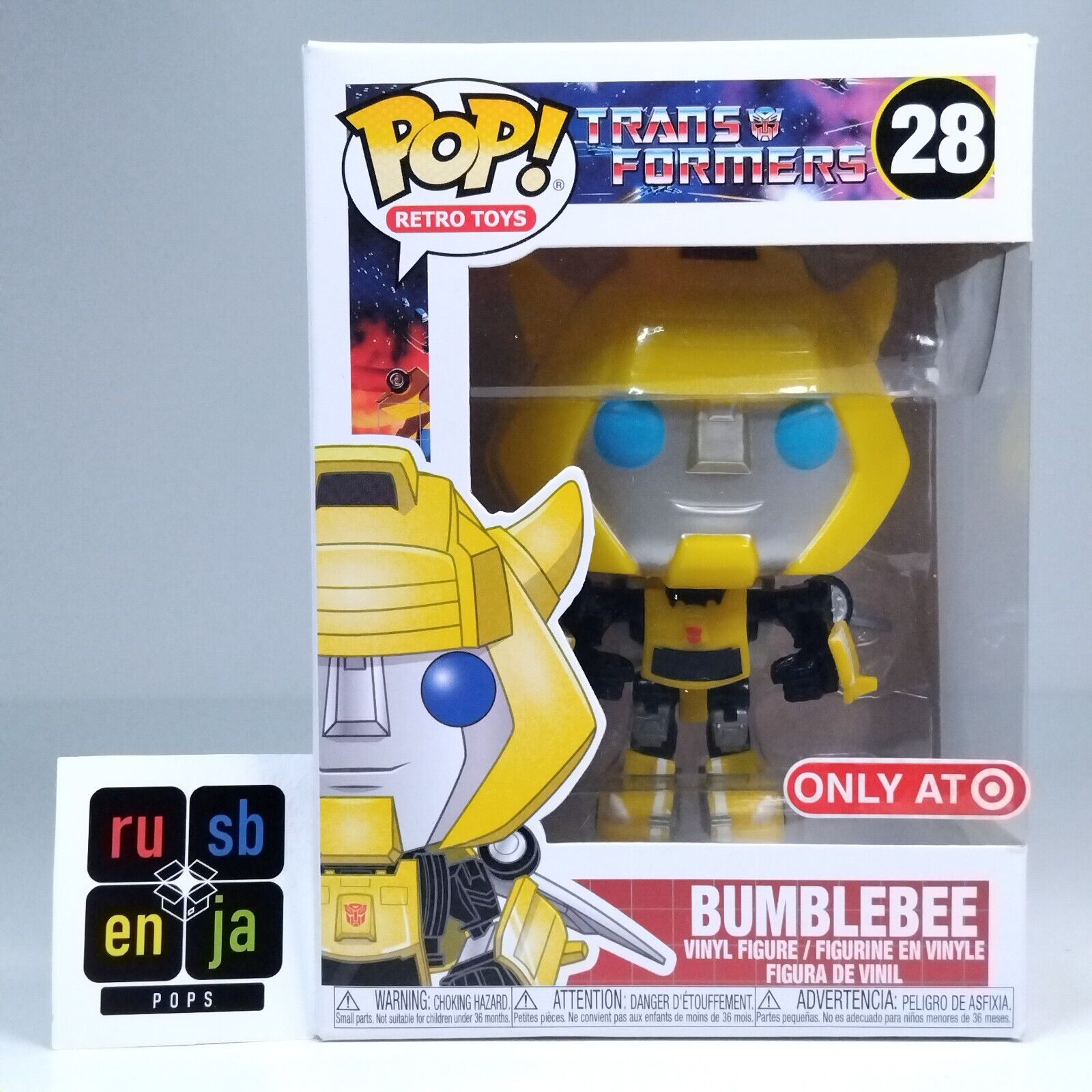 Funko Pop! Retro Toys Transformers Bumblebee Target Exclusive #28