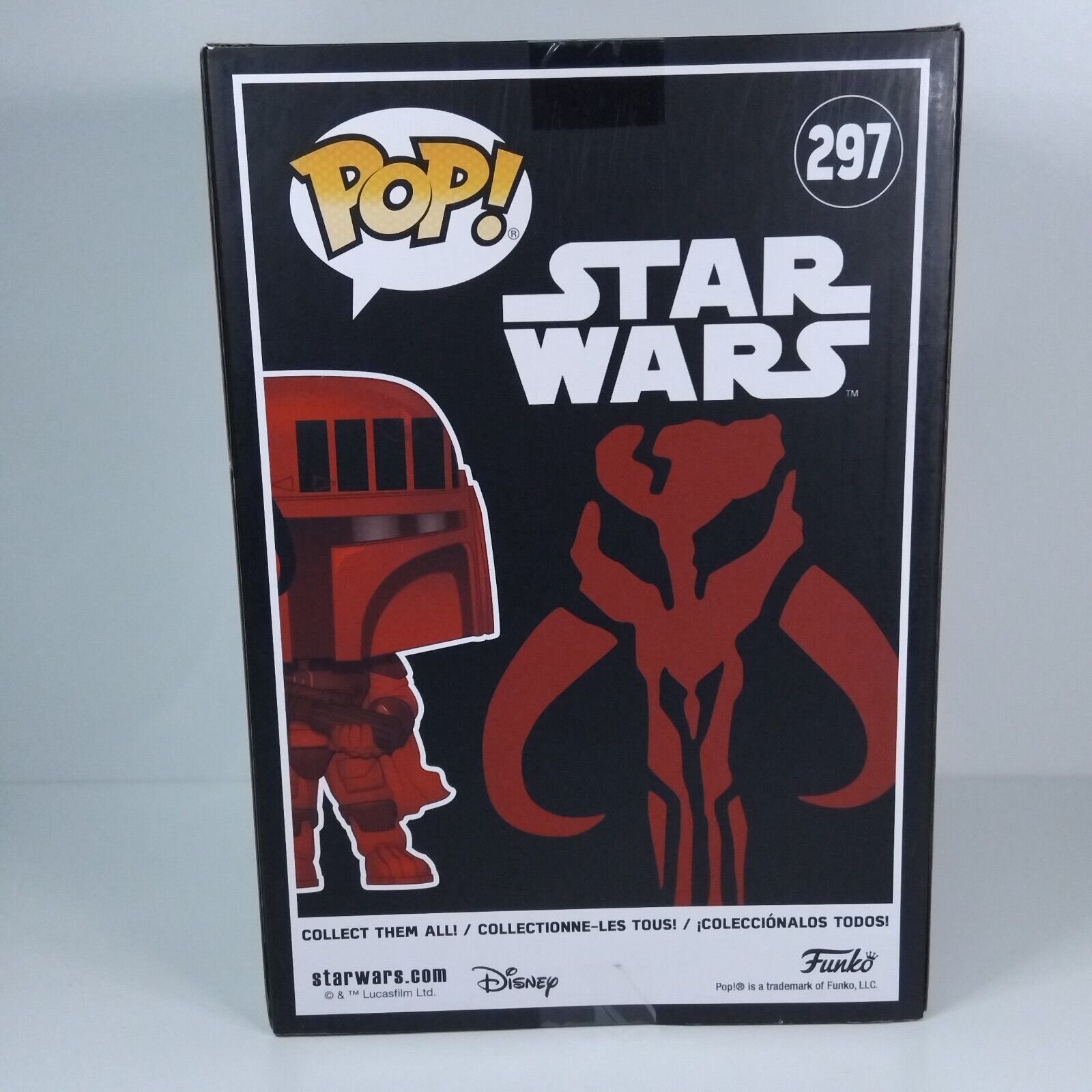 Funko Pop! Star Wars Boba Fett Futura 10" Inch Red #297