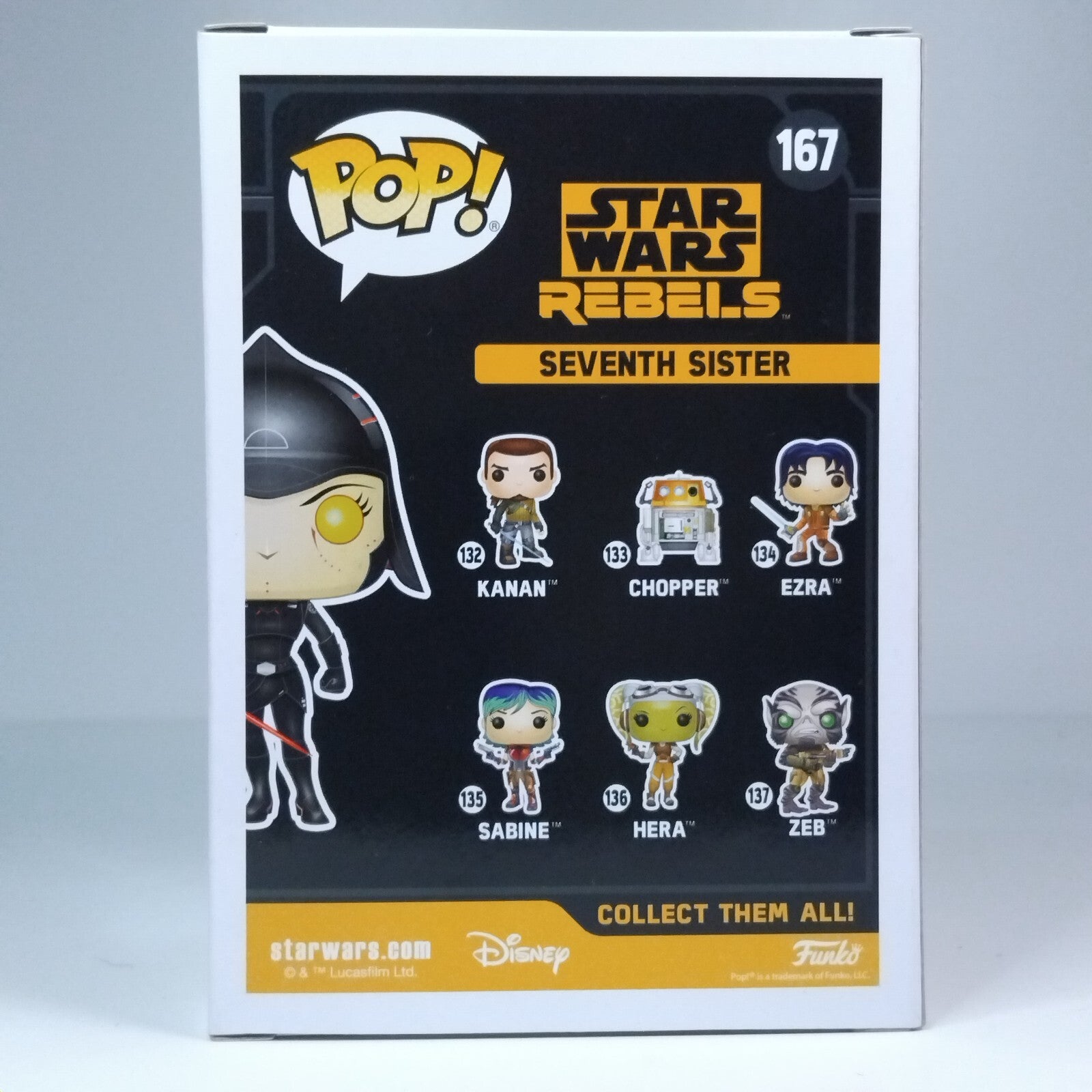 Funko Pop! Star Wars Rebels Seventh Sister #167