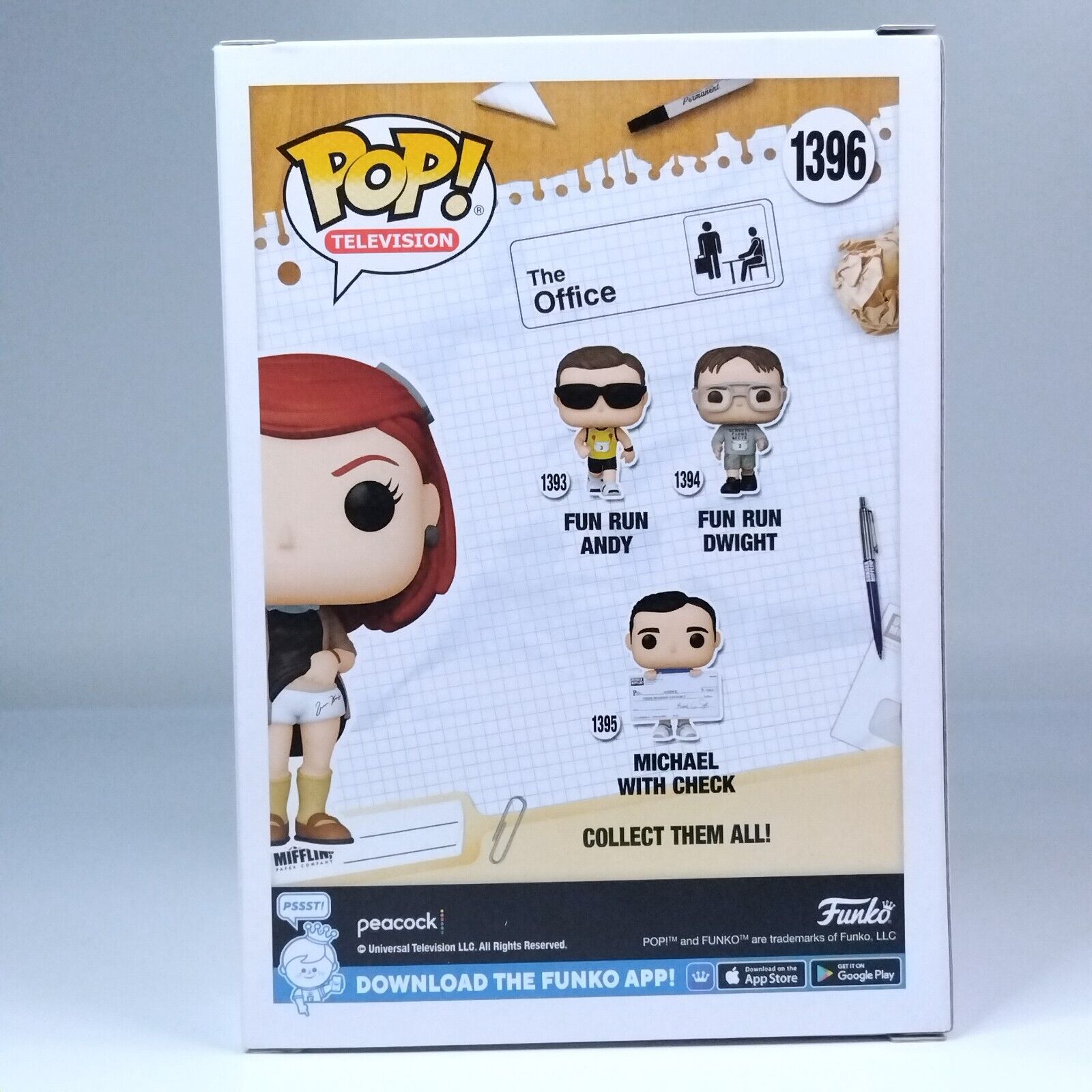 Funko Pop! TV The Office US Meredith Signed Kate Flannery COA #1396 WS