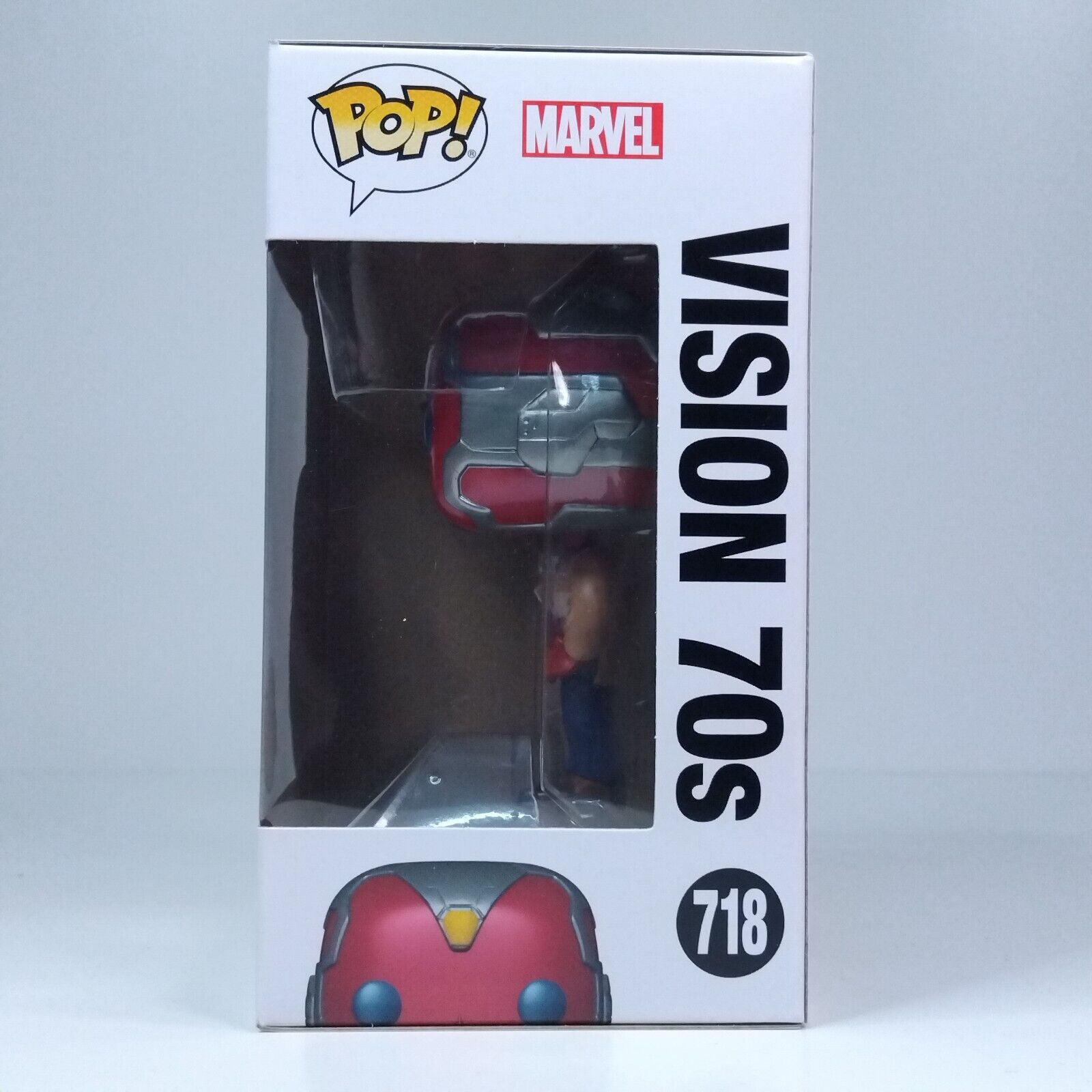 Funko Pop! Marvel Wandavision Vision 70s Metallic Edition #718