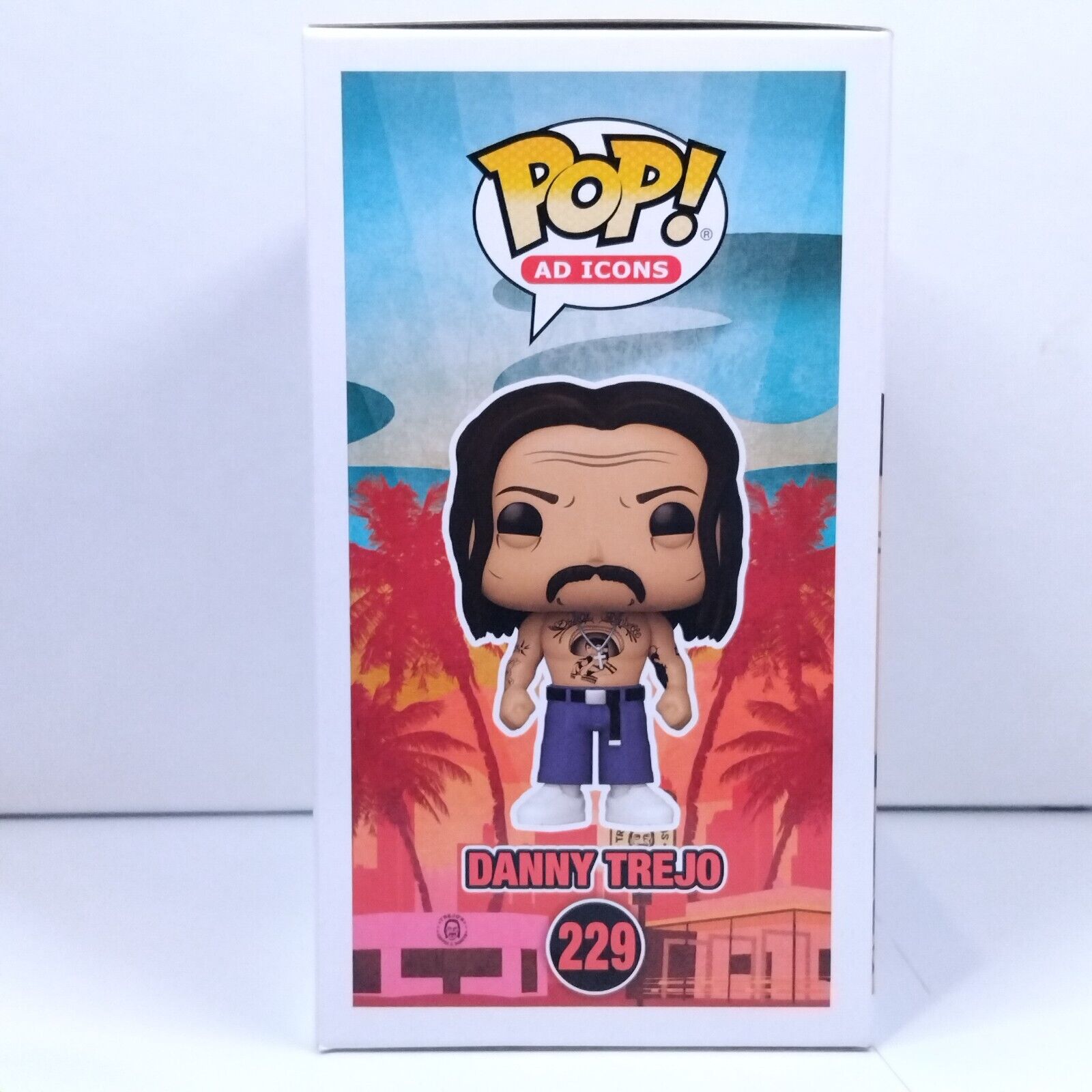 Funko Pop! Ad Icons Danny Trejo Signed COA #229 WS