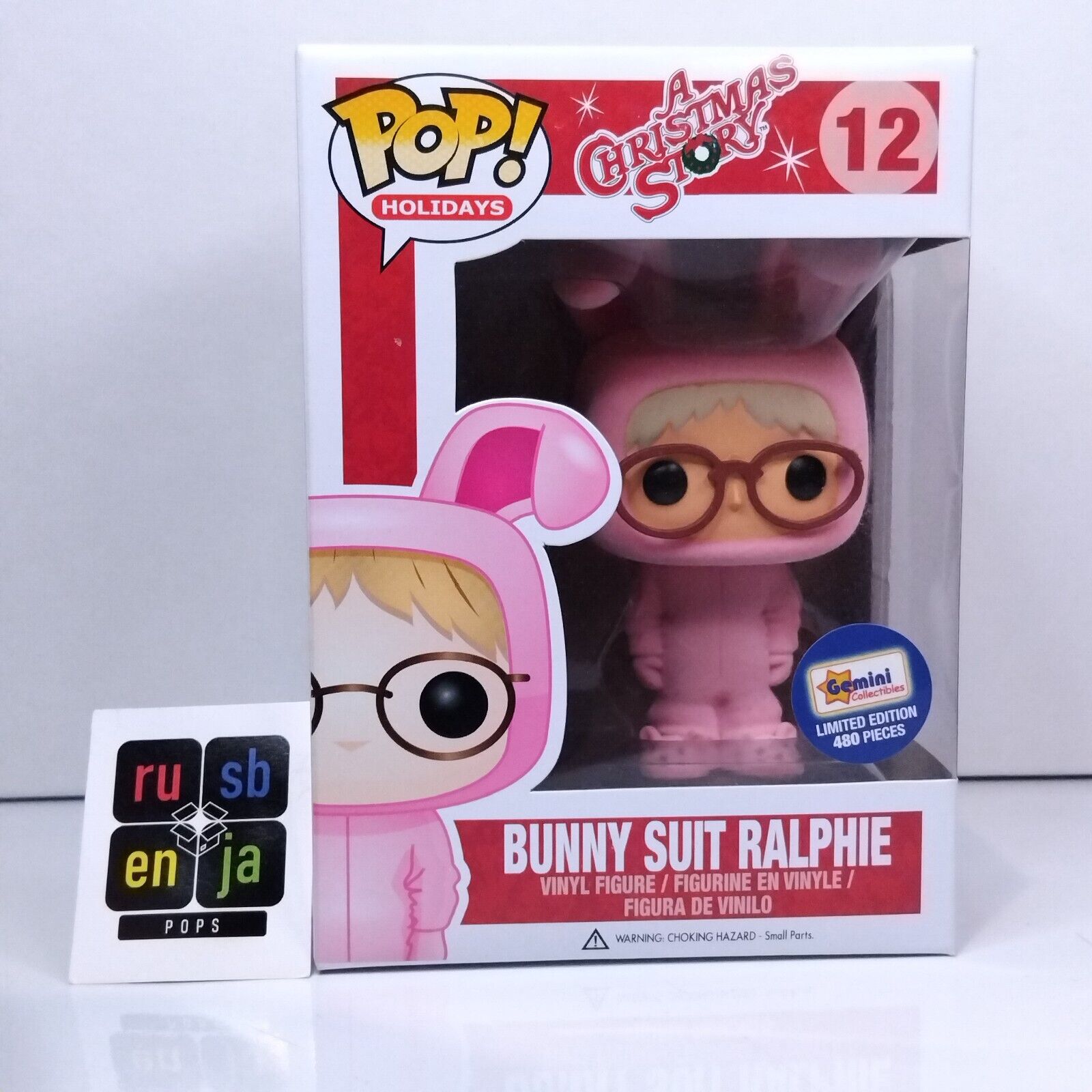 Funko Pop! Holidays A Christmas Story Bunny Suit Ralphie Flocked #12