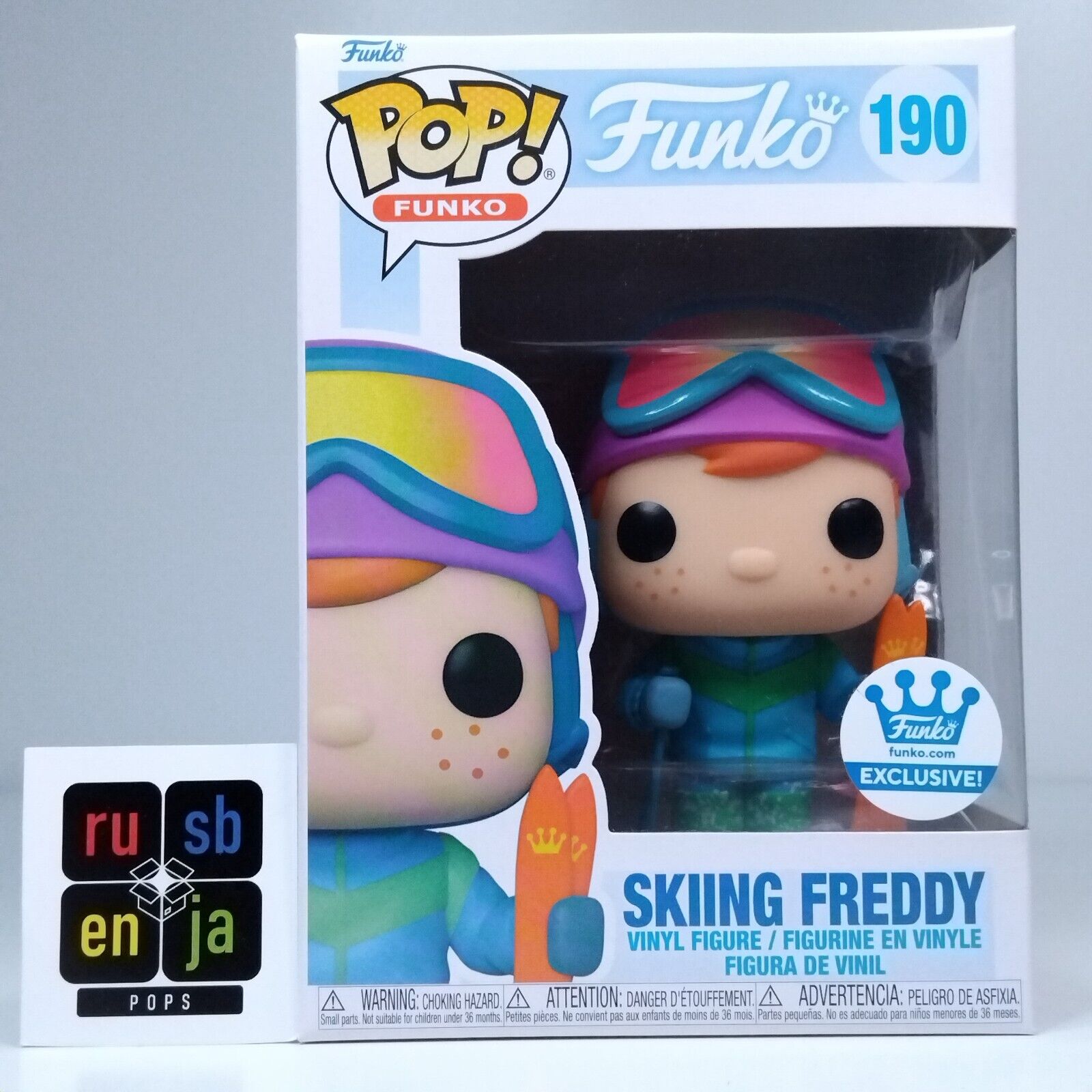 Funko Pop! Freddy Funko Skiing Freddy Exclusive #190