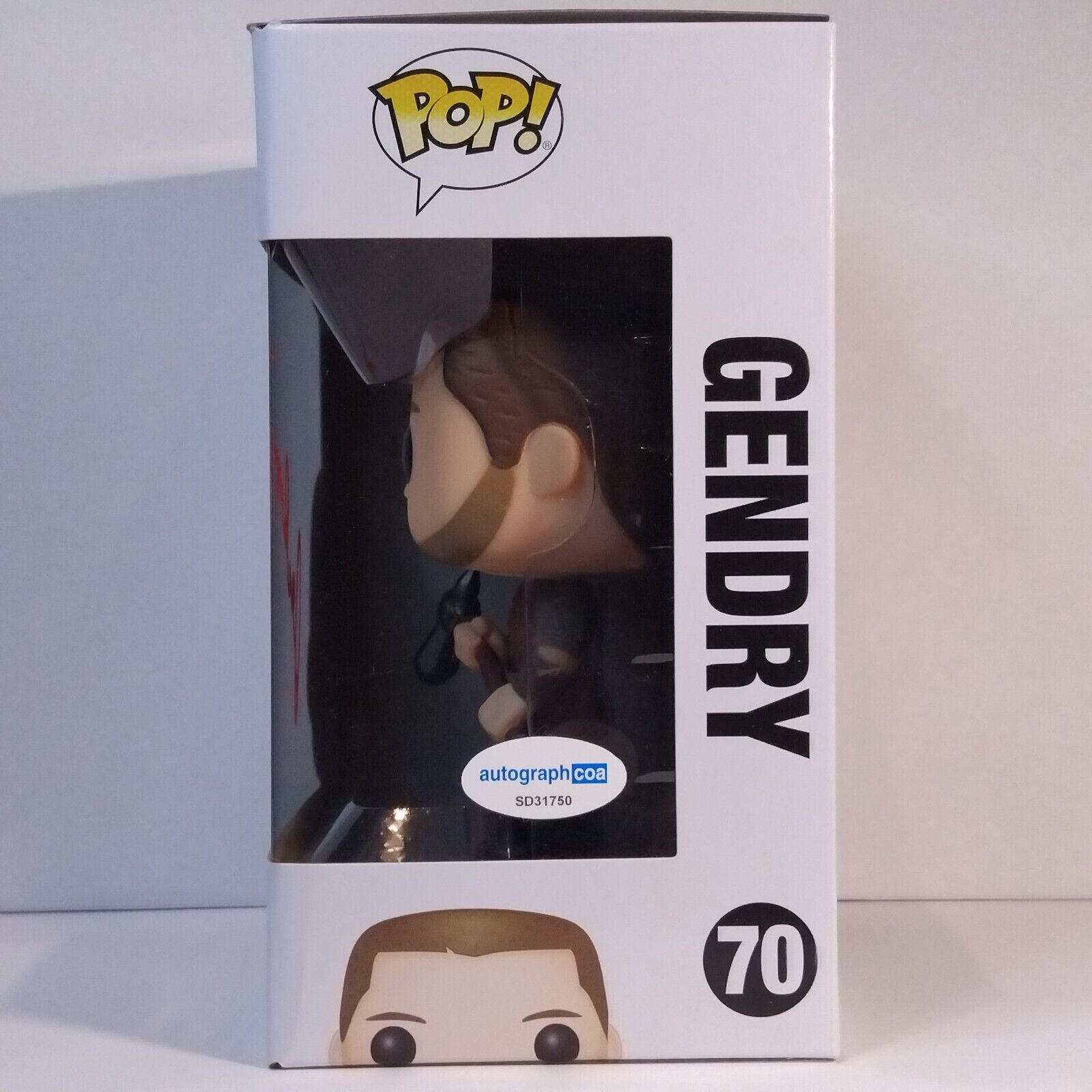 Funko Pop! TV Game of Thrones Gendry Signed Joe Dempsie COA #70 WS