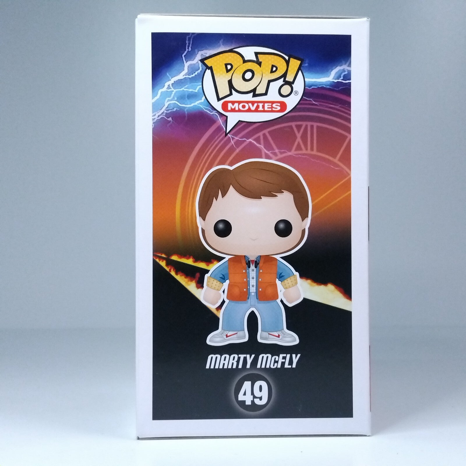 Funko Pop! Back to the Future Marty McFly Plutonium Plastic Empire 3,000 Pc #49