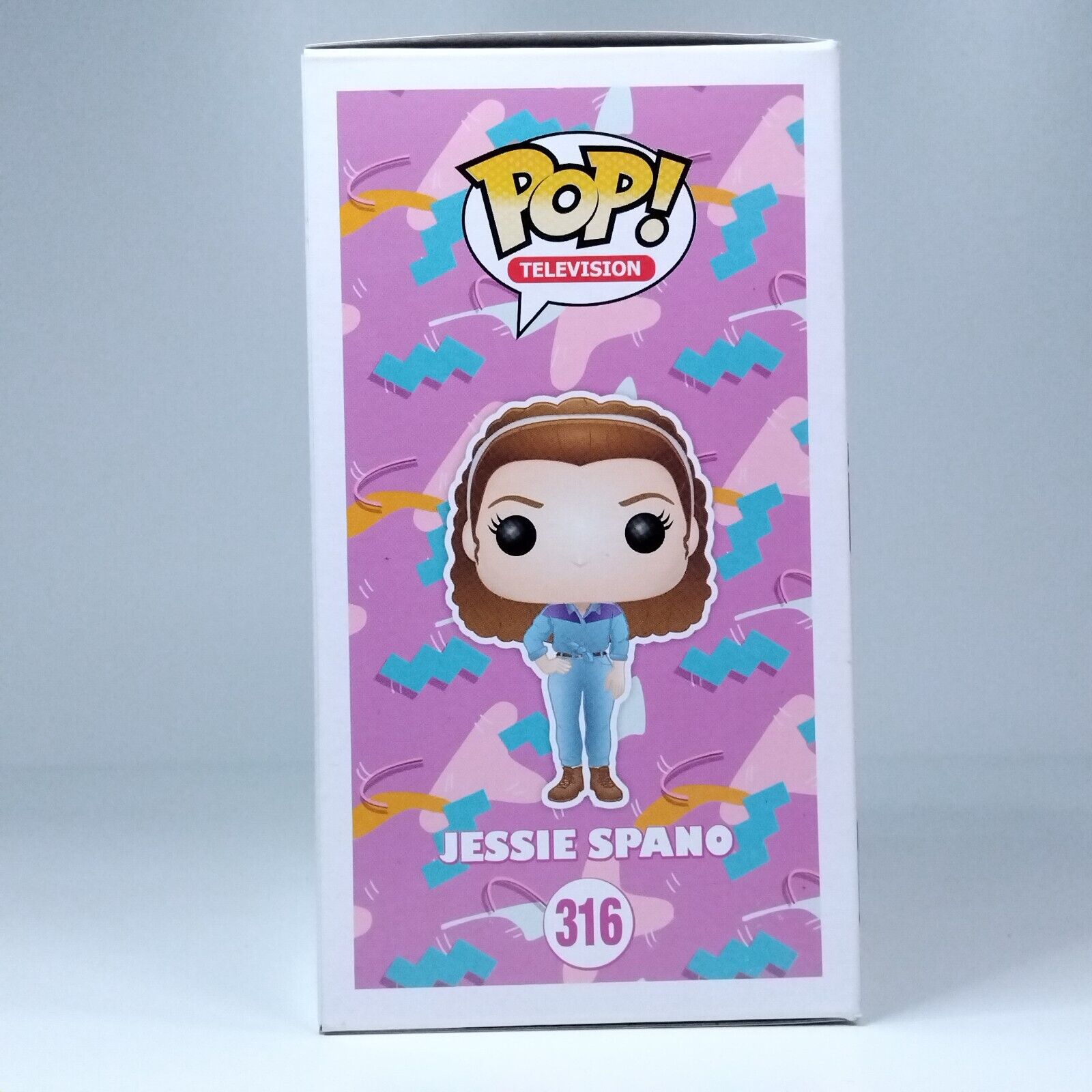 Funko Pop! TV Saved By the Bell Jessie Spano Signed Elizabeth Berkley COA #316