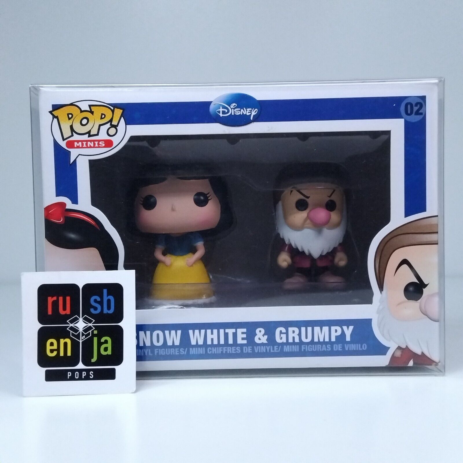 Funko Pop! Minis Disney Snow White & Grumpy 2 Pack #02