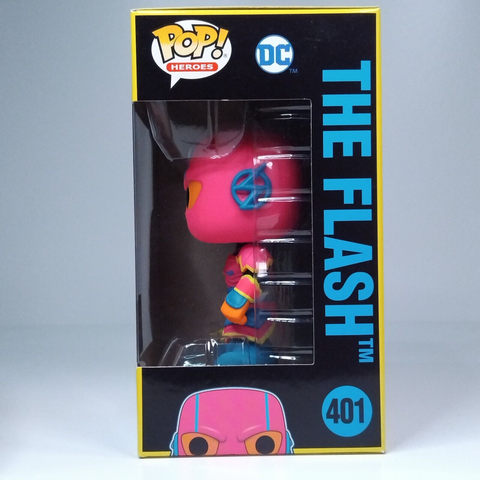 Funko Pop! DC Heroes Blacklight Imperial Palace The Flash Future City #401